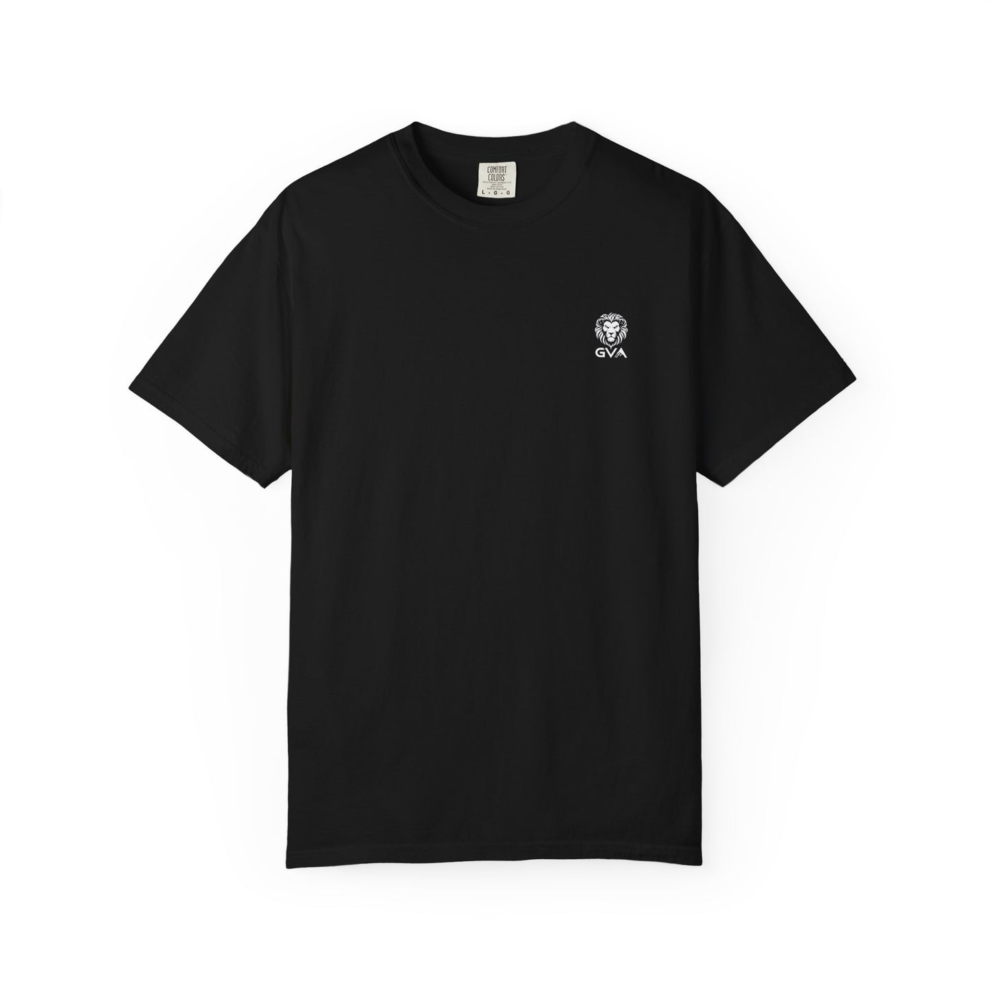 GVA Alpha Presence Unisex Garment-Dyed T-Shirt – Casual Everyday Fit, Streetwear Vibes, Gift for Him or Her, Soft Cotton