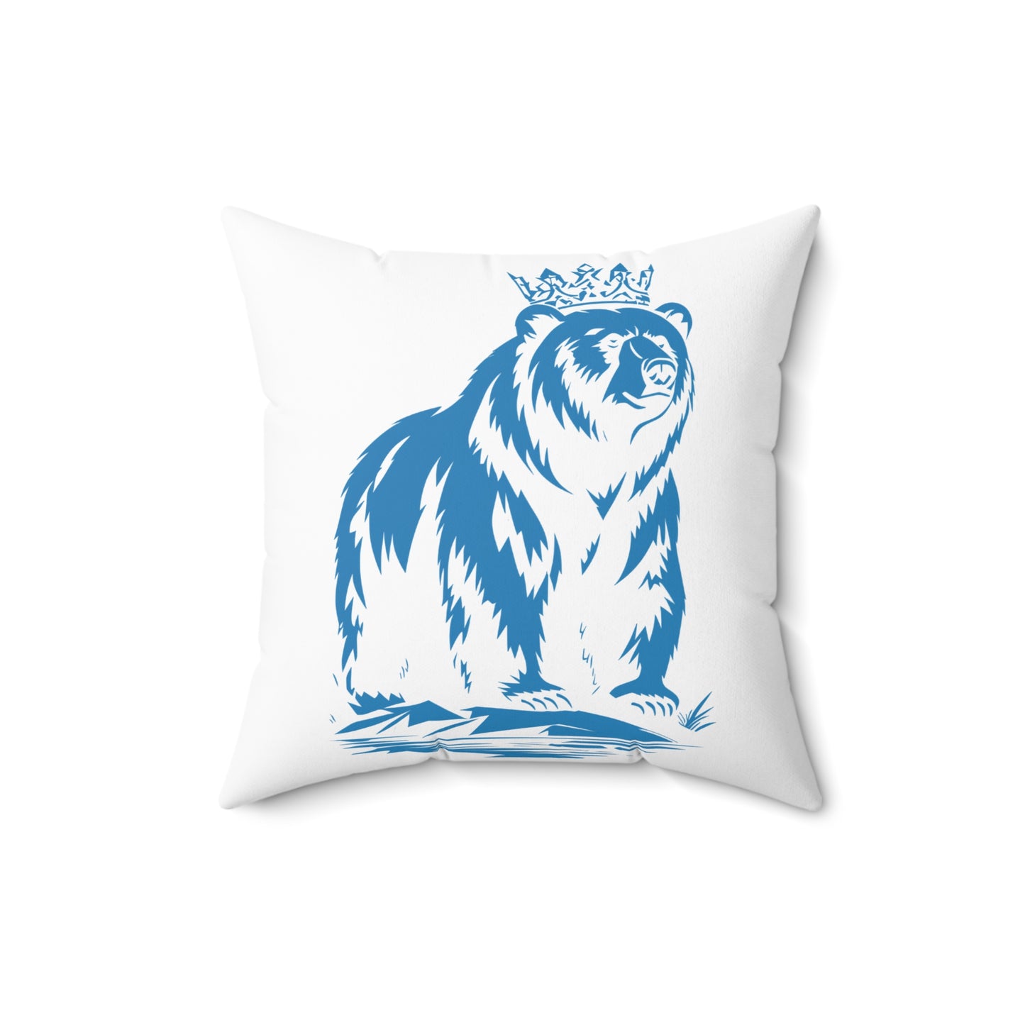 Spirit Animal Soft & Durable Square Pillow – Plush Polyester Cushion for Home & Office Decor