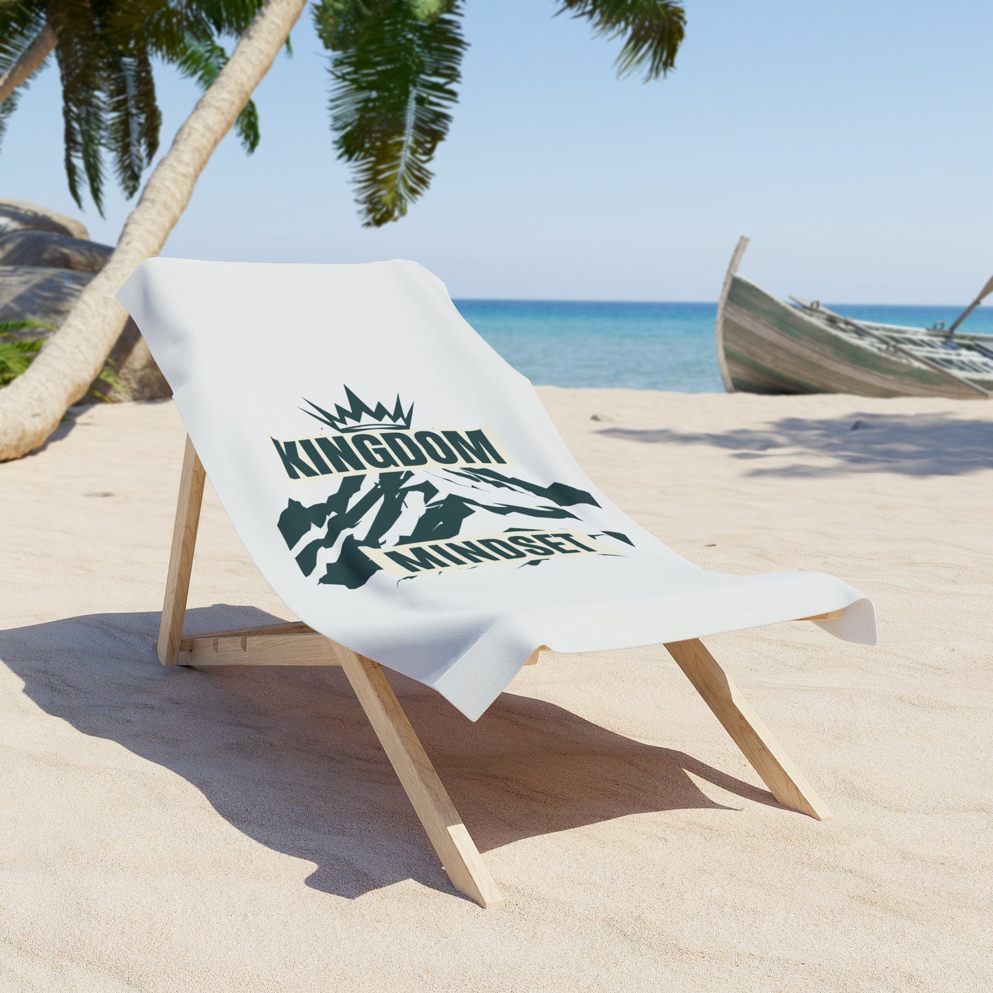 Kingdom Mindset Beach Towel – Soft, Quick-Dry & Absorbent for Pool, Beach & Travel