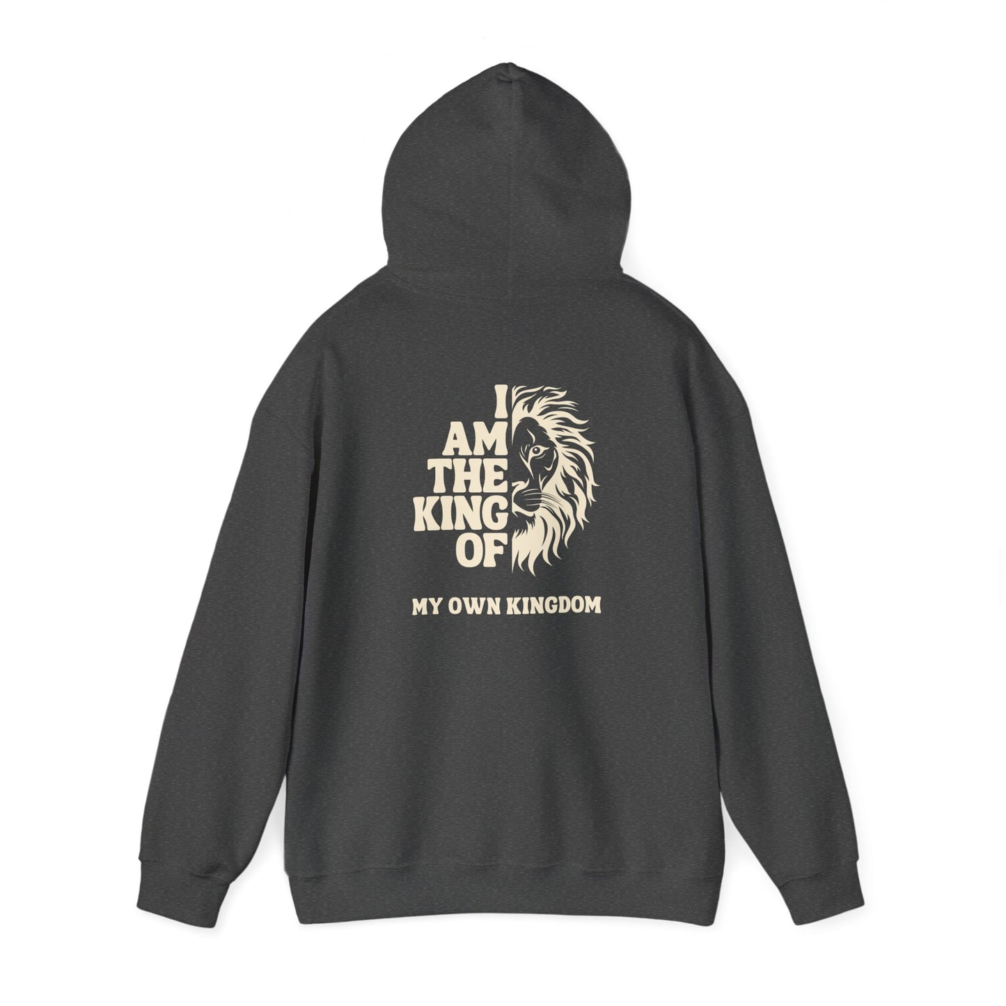 King Design Unisex Heavy Blend Hoodie – Soft Fleece, Warm & Durable for Everyday Wear