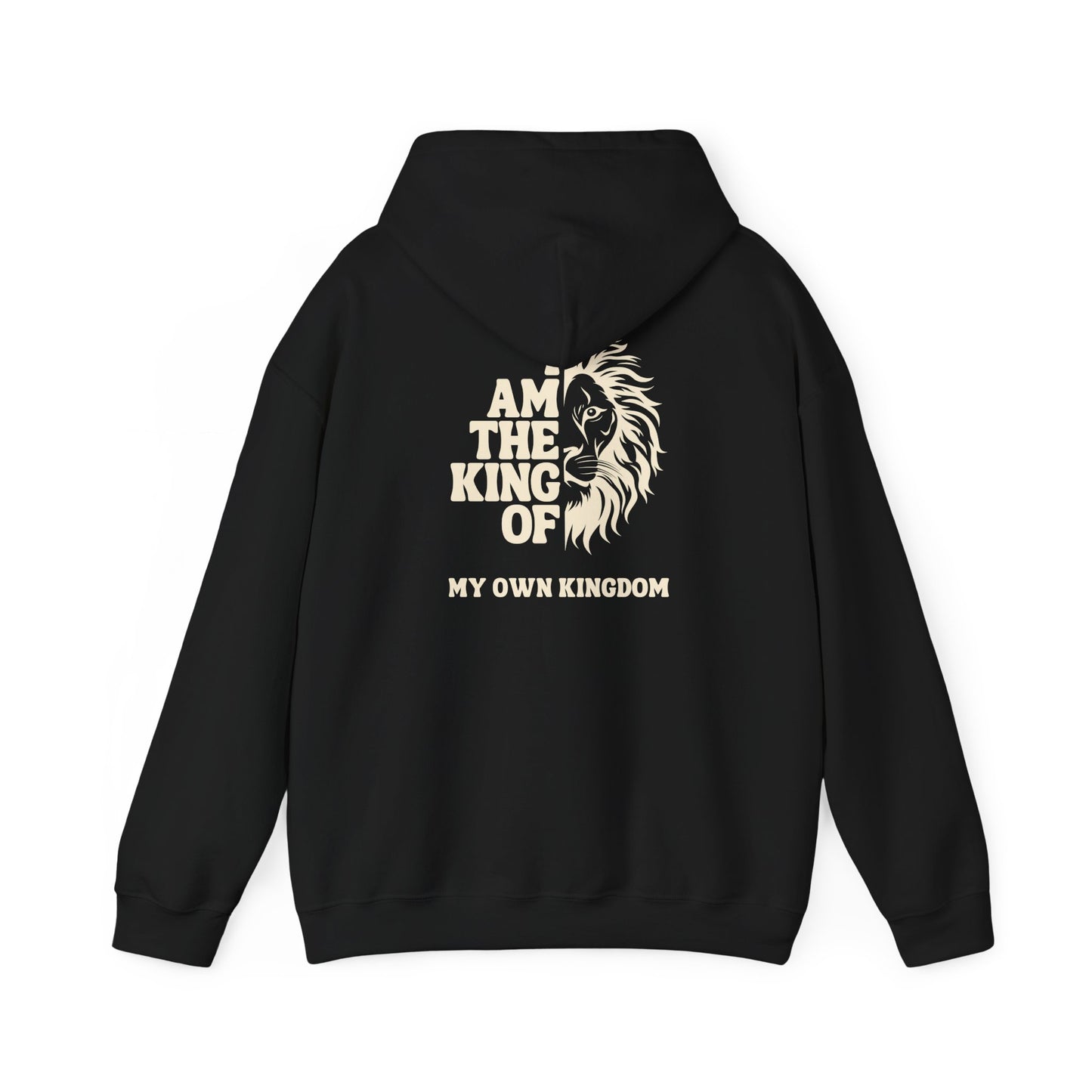 King Design Unisex Heavy Blend Hoodie – Soft Fleece, Warm & Durable for Everyday Wear