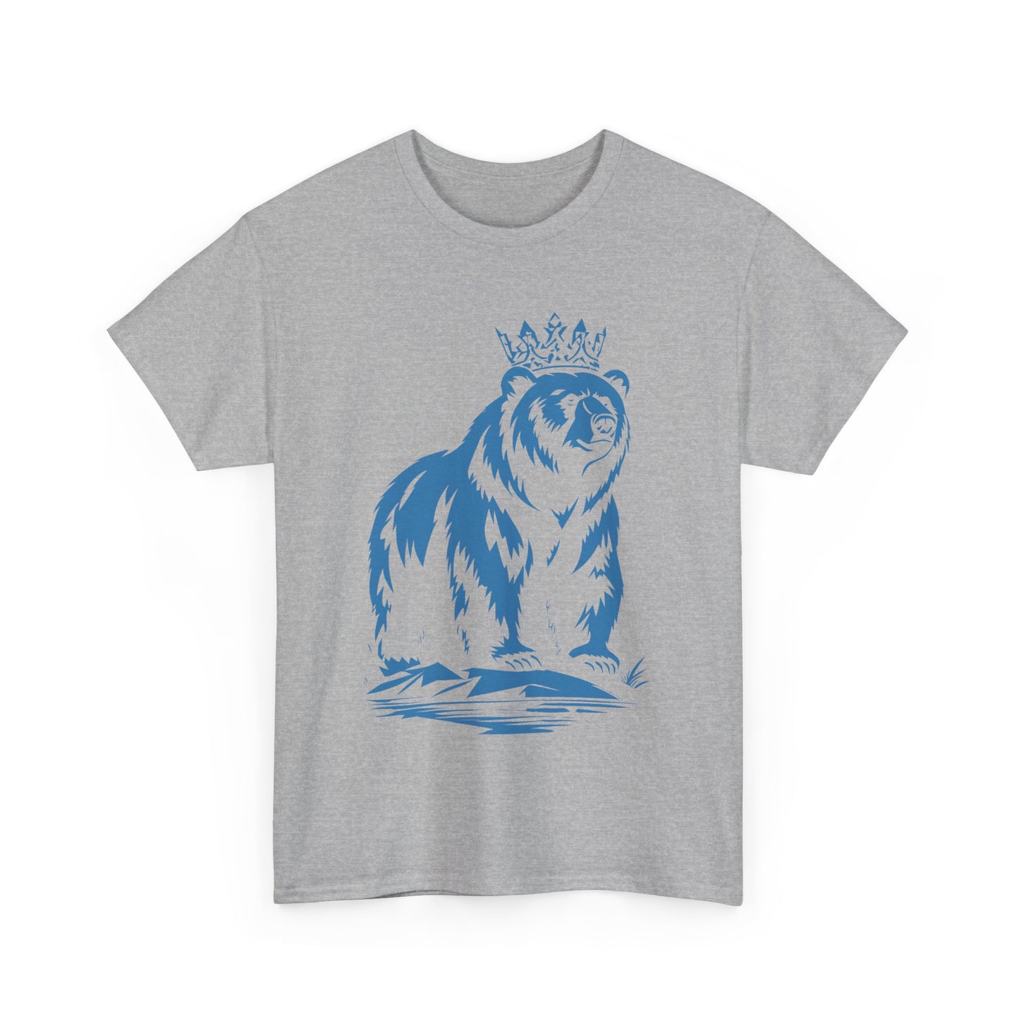 GVA Unisex Heavy Cotton T-Shirt – Durable, Soft Fabric, Everyday Casual Wear