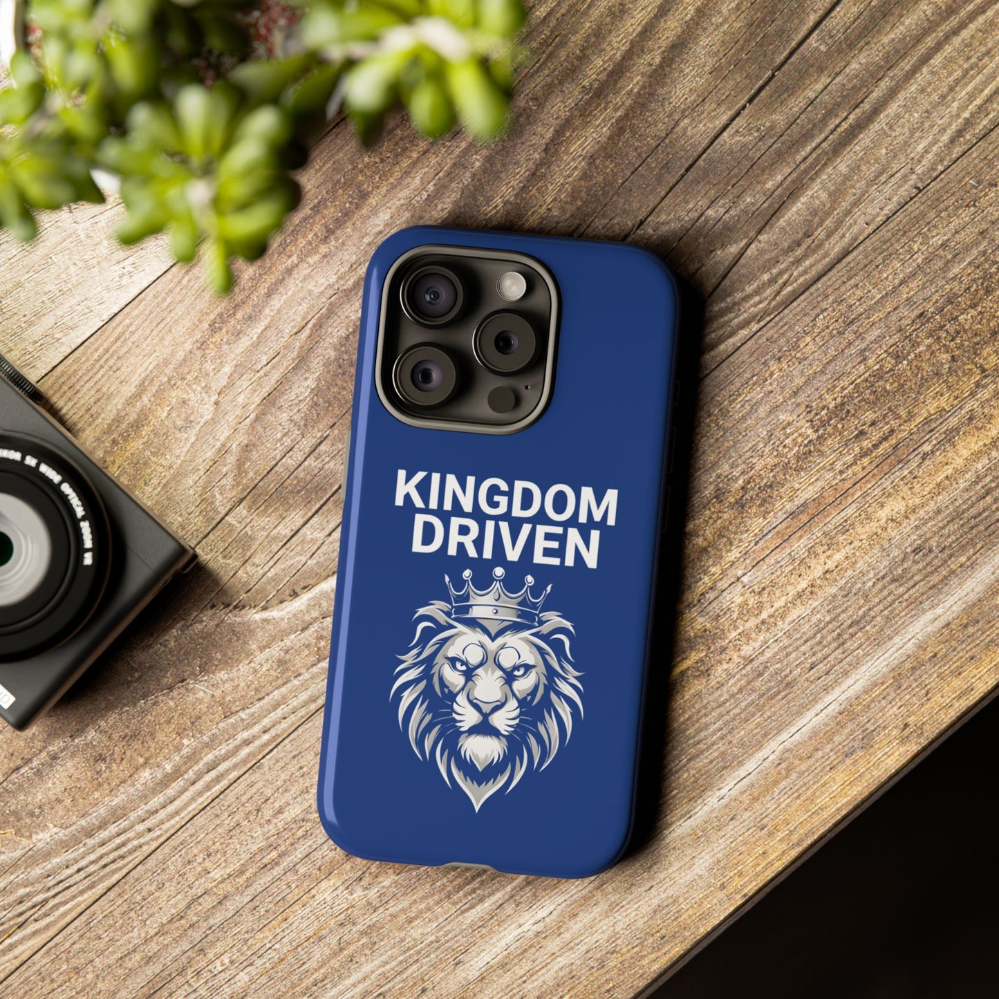 Kingdom Driven Phone Case - Royal Lion Design for iPhone 12 to iPhone 16