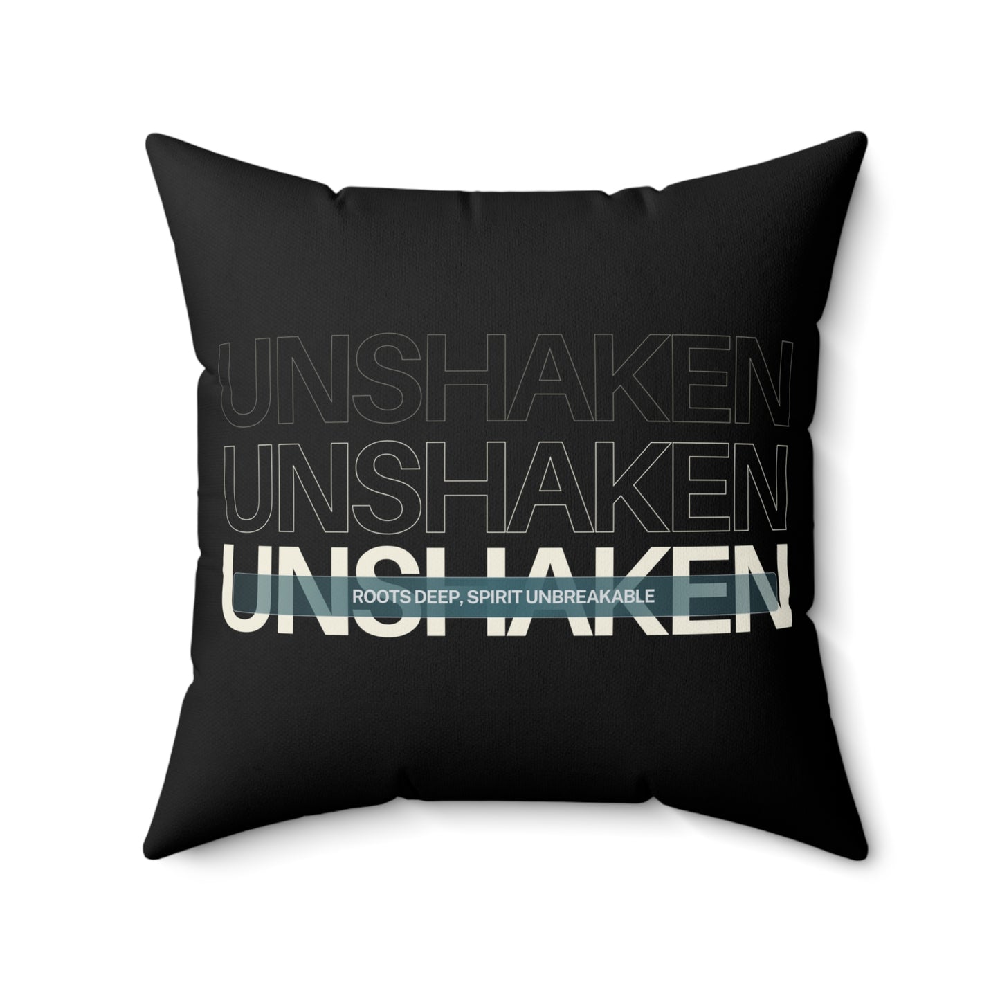 Unshaken Soft & Durable Square Pillow – Plush Polyester Cushion for Home & Office Decor