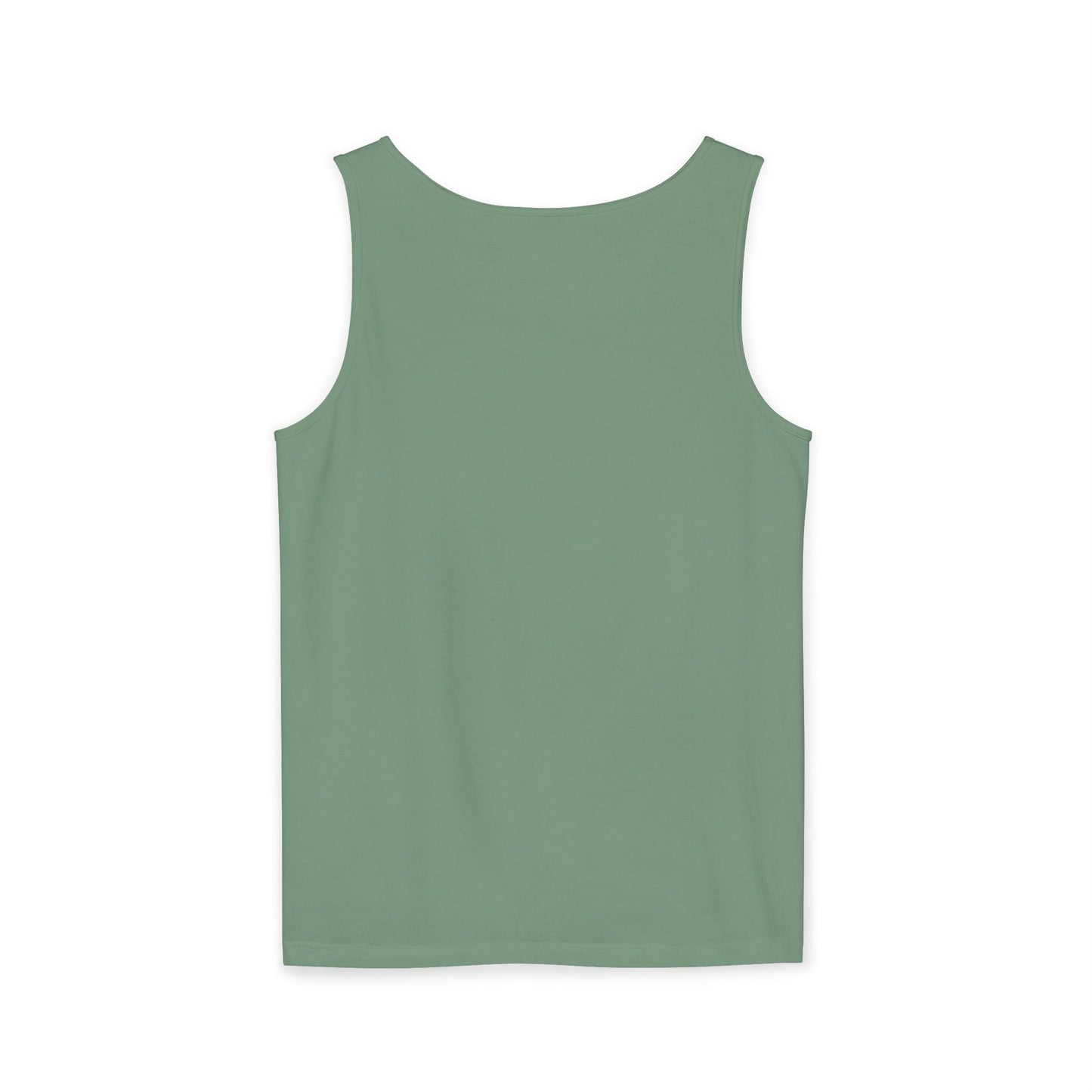 Beach Time (Ivory) Unisex Garment-Dyed Tank Top – Summer Fit for Beach Days, Relaxed Casual Wear, Travel Outfit