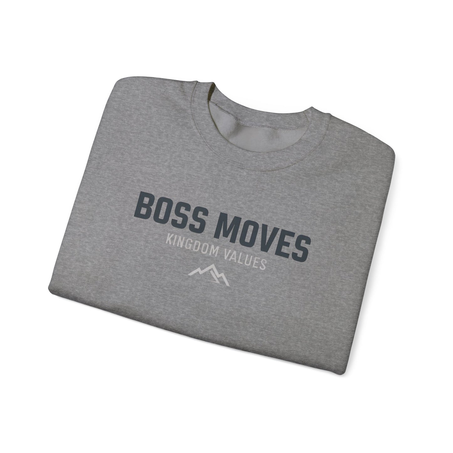 Boss Moves Crewneck Sweatshirt – Soft & Cozy Unisex Pullover for Casual & Streetwear Style