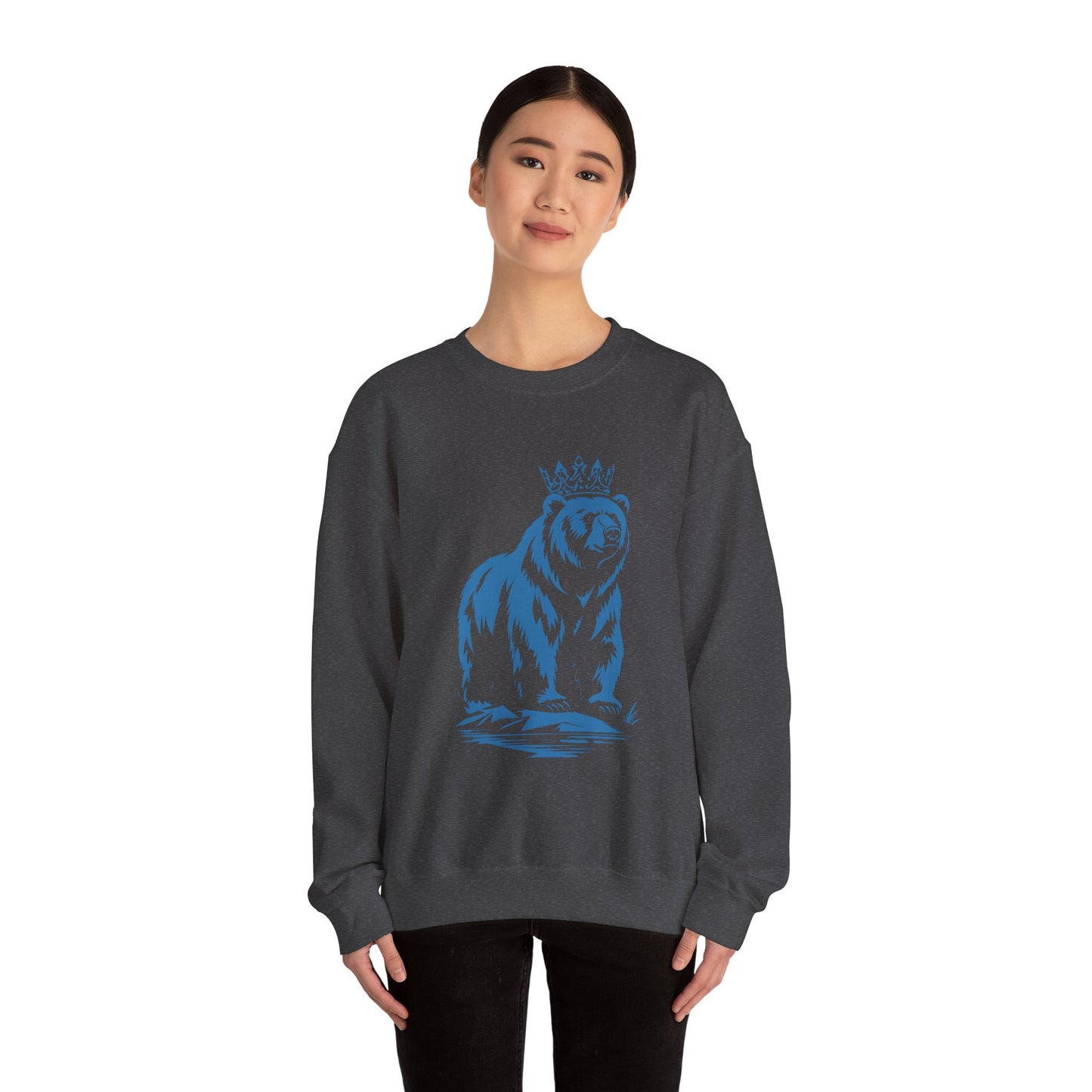 Unisex Heavy Blend Crewneck Sweatshirt – Soft Fleece, Classic Fit, Warm & Durable