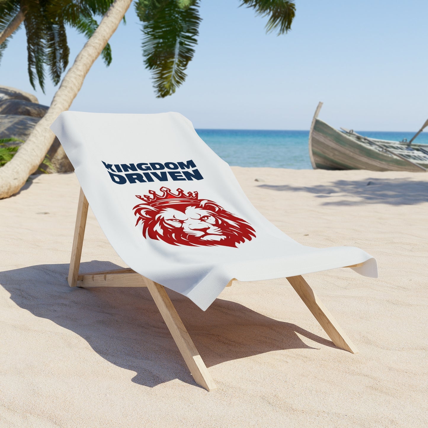 Kingdom Driven Beach Towel β Soft & Absorbent Oversized Towel for Pool & Travel