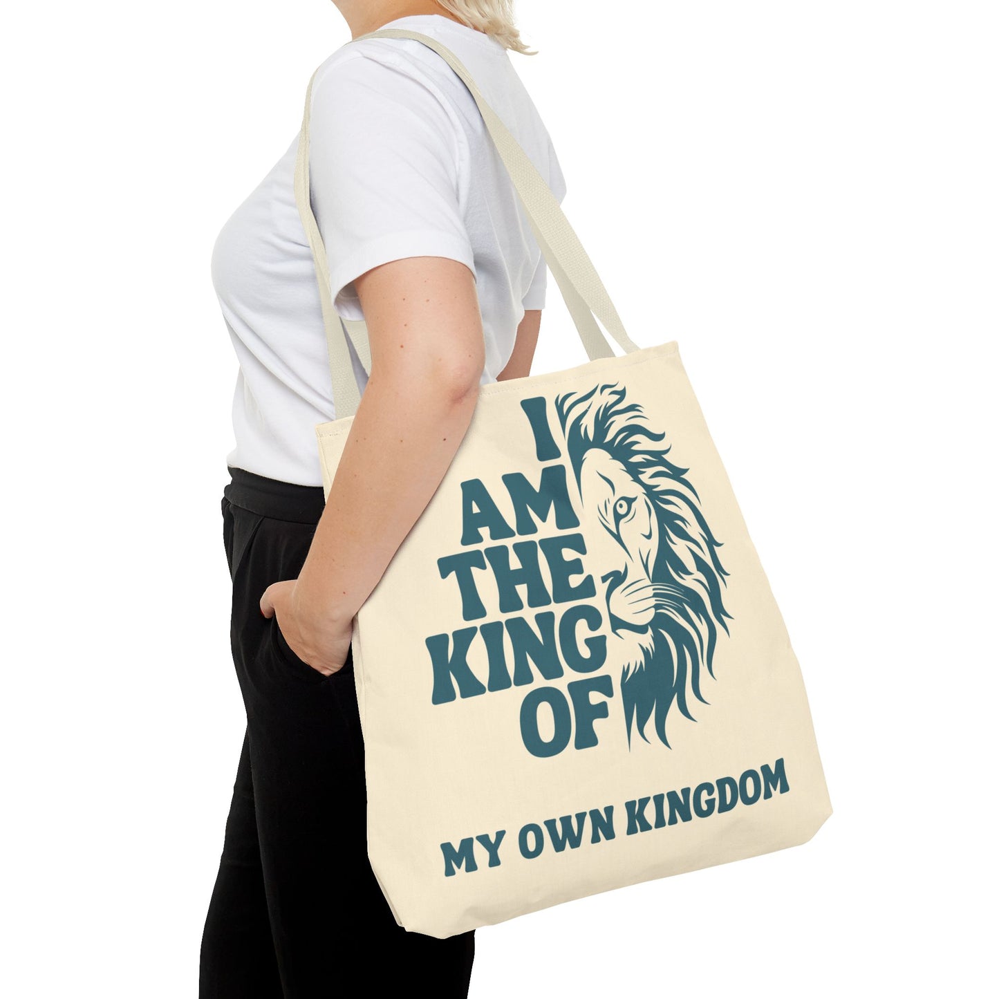 King Design Durable Everyday Tote Bag – Spacious, Lightweight & Versatile Carryall