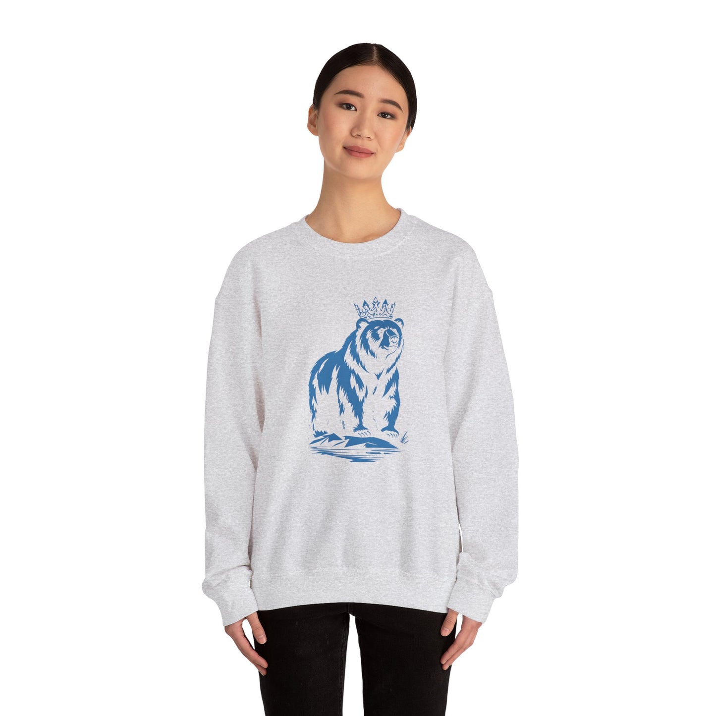 Unisex Heavy Blend Crewneck Sweatshirt – Soft Fleece, Classic Fit, Warm & Durable