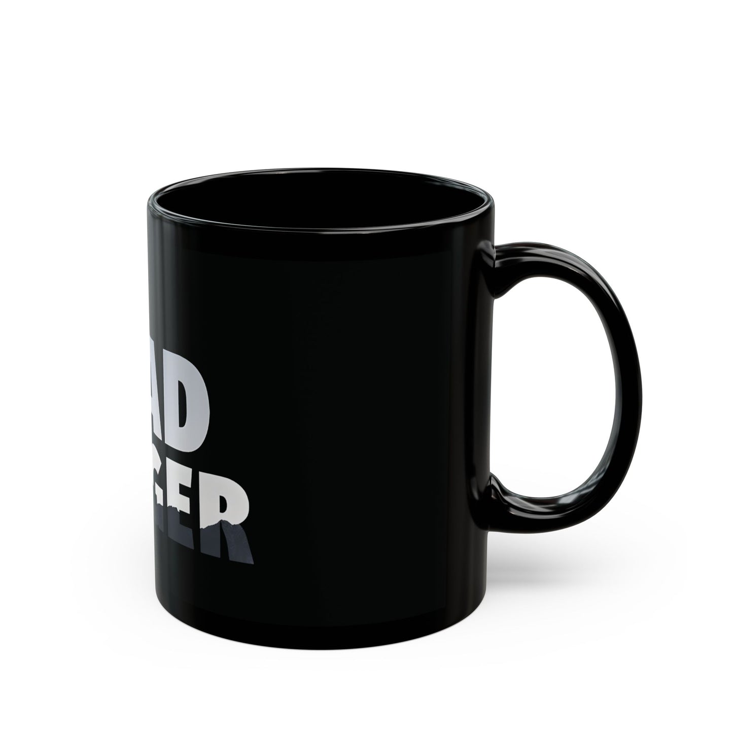 Dream Big, Lead Bigger Black Mug - Motivational Coffee Cup for Leaders - 11oz & 15oz Ceramic Mug for Office, Home, or Gifting