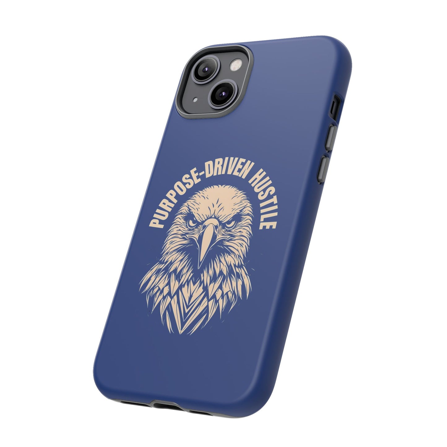 Purpose-Driven Hustle Phone Case - Eagle Design for iPhone 12 to iPhone 16