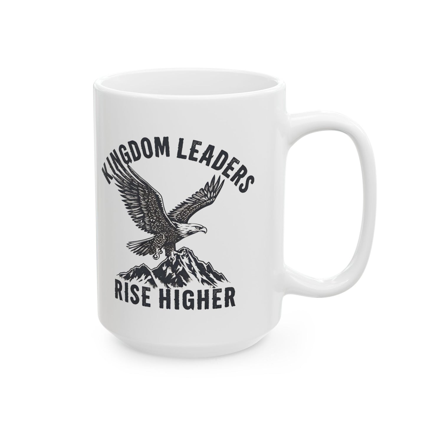 Kingdom Leaders Ceramic Mug – Glossy Finish, 11oz & 15oz, Dishwasher & Microwave Safe