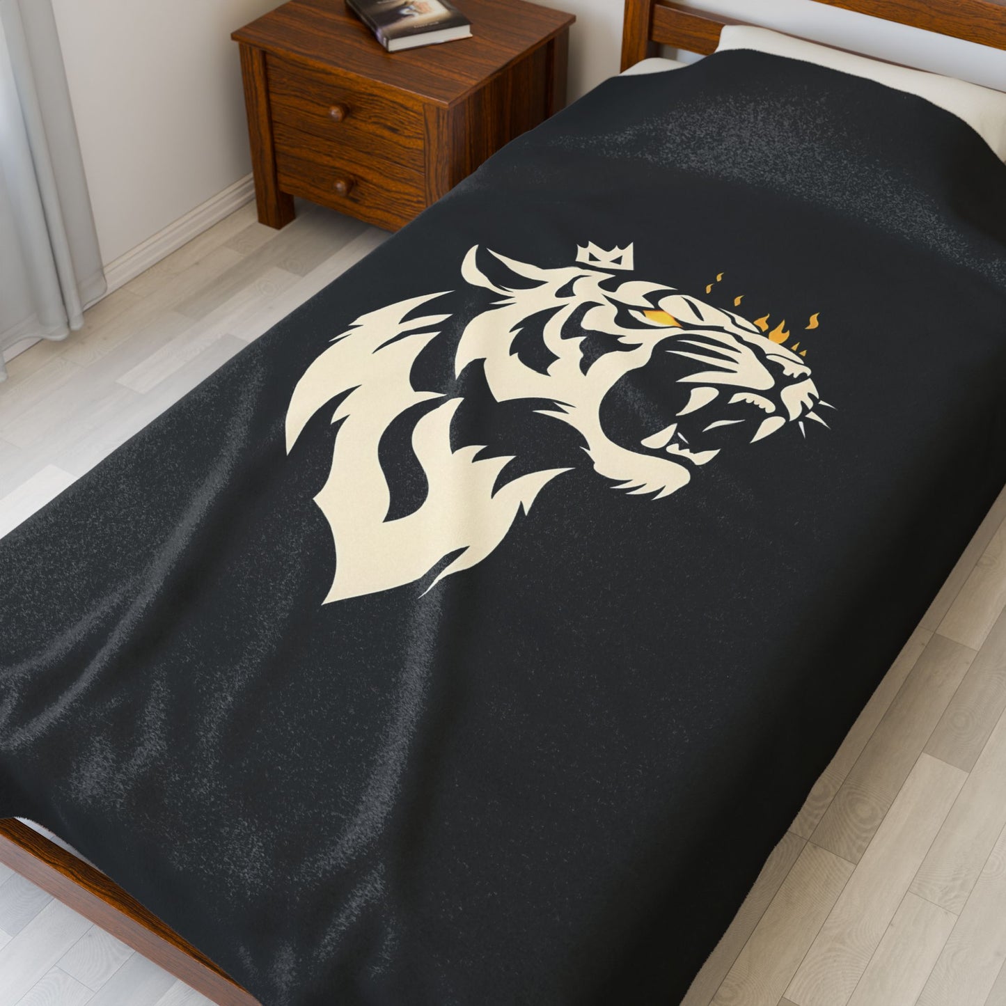 GVA Spirit Animal Velveteen Plush Blanket – Ultra-Soft, Warm & Durable for Home & Gifts