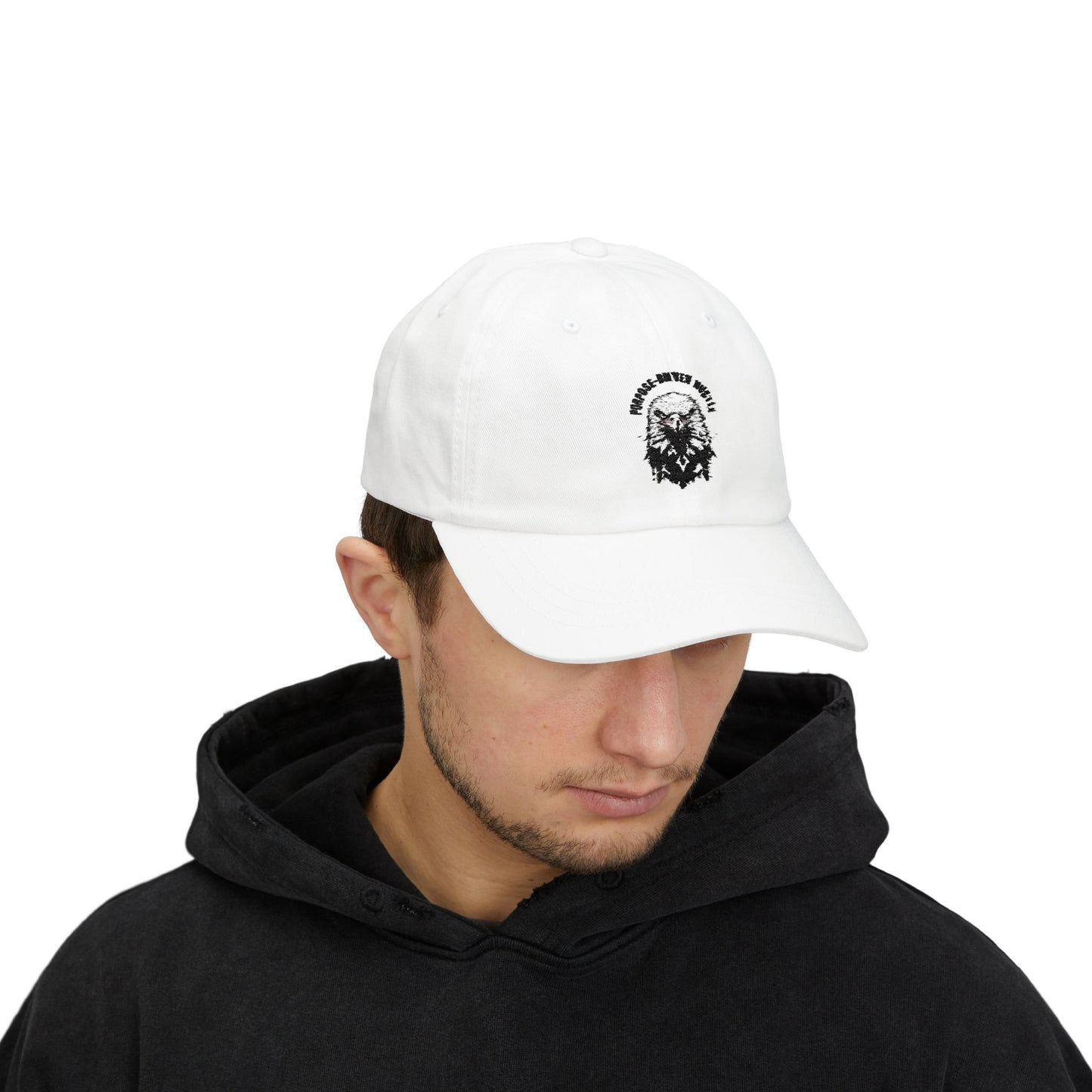 Purpose-Driven Hustle Classic Dad Cap โ Adjustable Cotton Hat for Everyday Wear