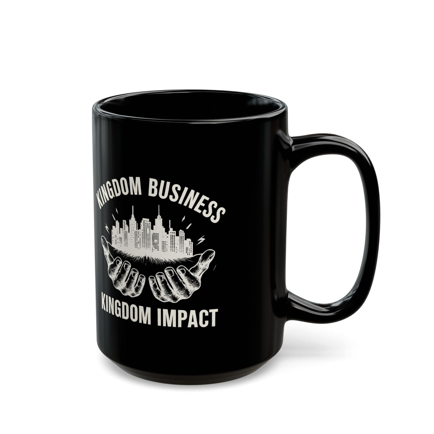 Kingdom Impact Ceramic Mug – Glossy Finish, 11oz & 15oz, Dishwasher & Microwave Safe