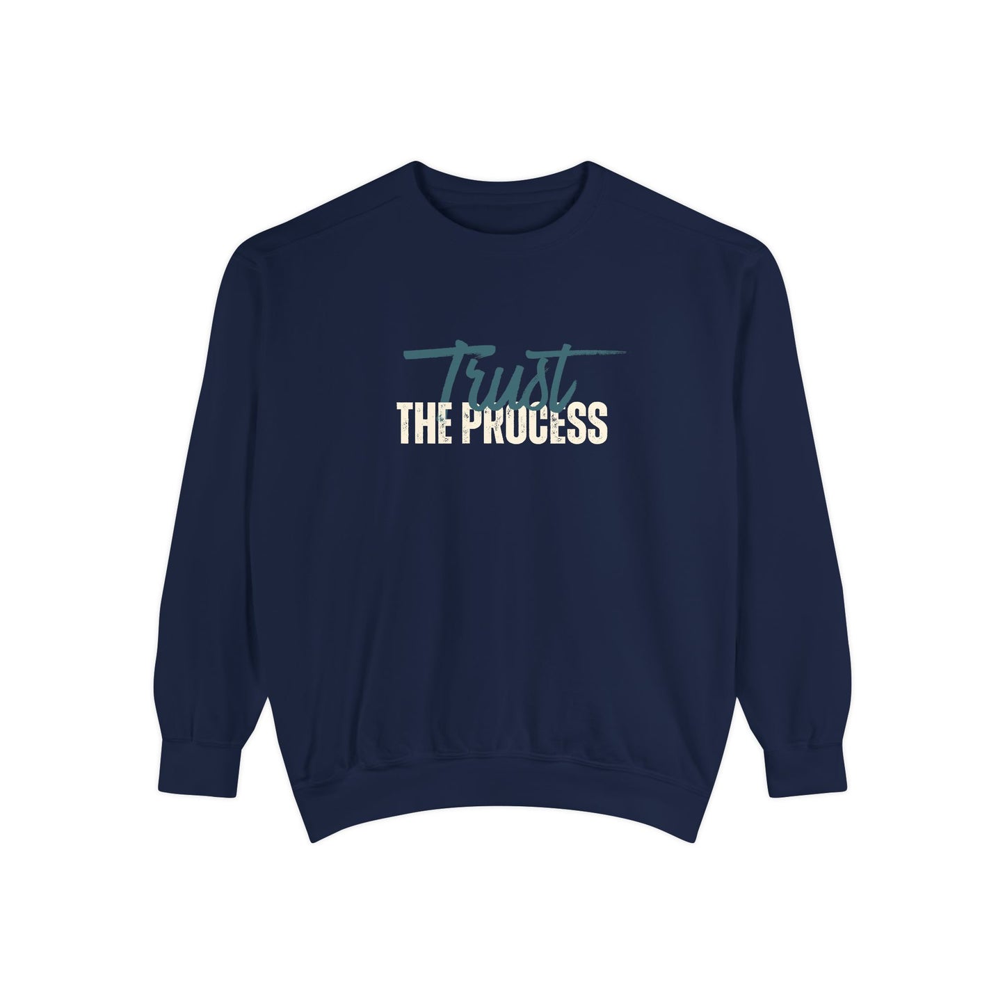 Trust The Process Unisex Heavyweight Sweatshirt , Soft, Warm & Durable for Everyday Comfort
