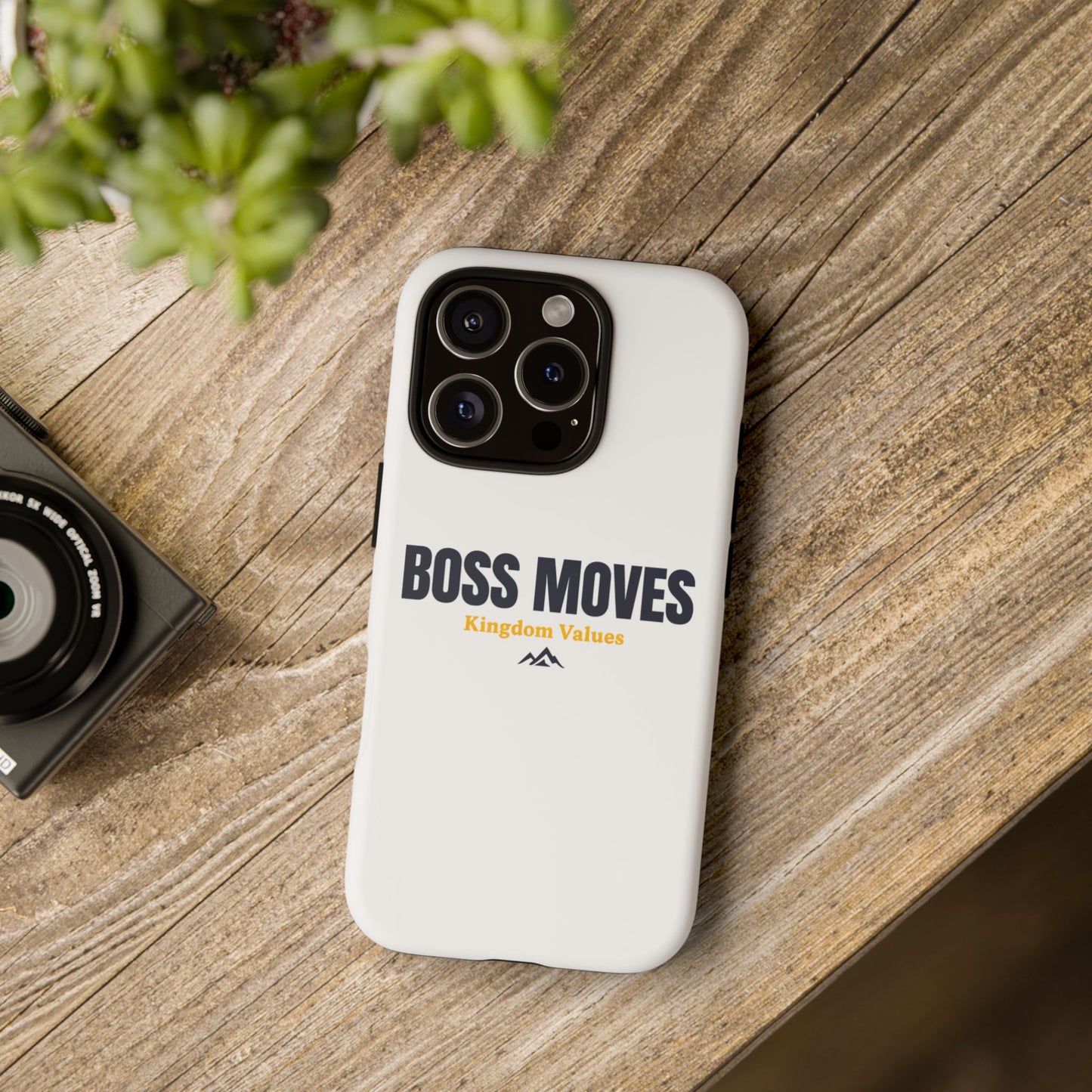Boss Moves Phone Case - Kingdom Values Design for iPhone 12 to iPhone 16