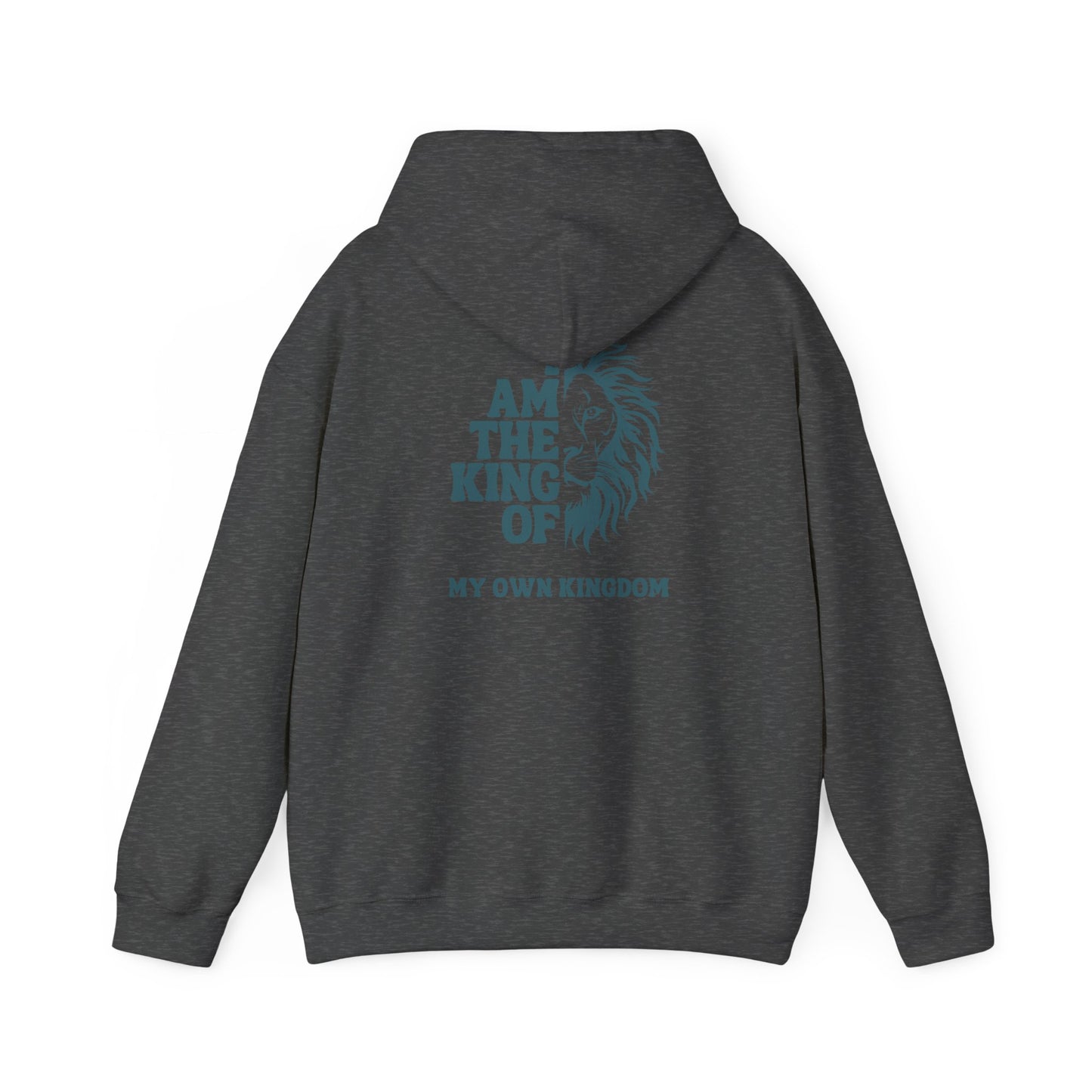 King Design Unisex Heavy Blend Hoodie – Soft Fleece, Warm & Durable for Everyday Wear