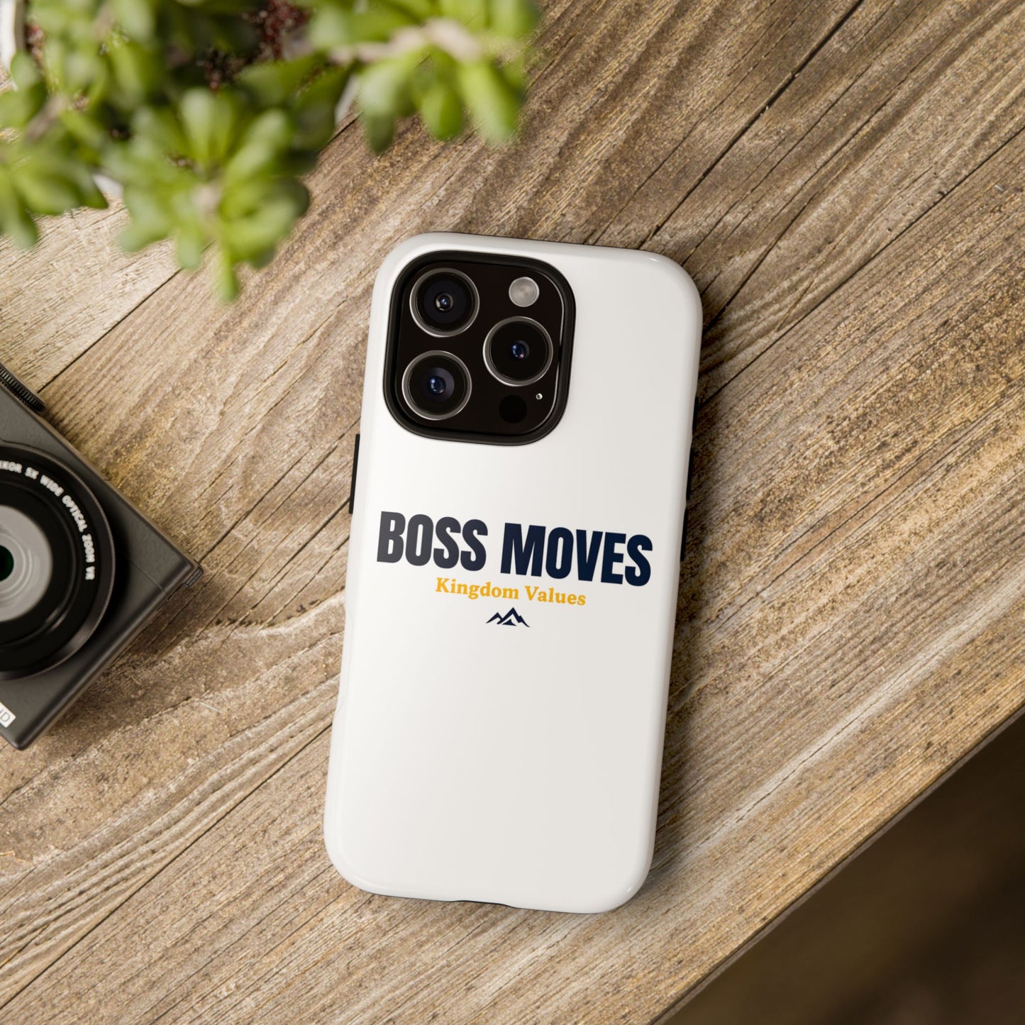 Boss Moves Phone Case - Kingdom Values Design for iPhone 12 to iPhone 16
