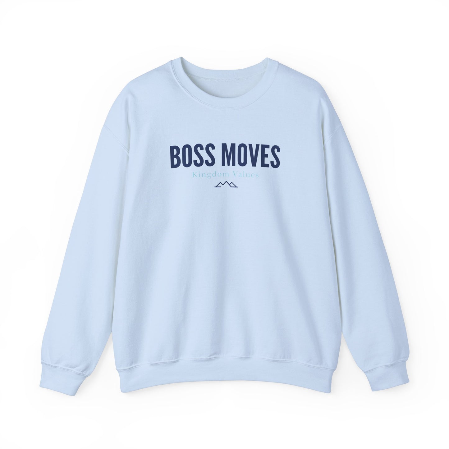 Boss Moves Crewneck Sweatshirt – Soft & Cozy Unisex Pullover for Casual & Streetwear Style