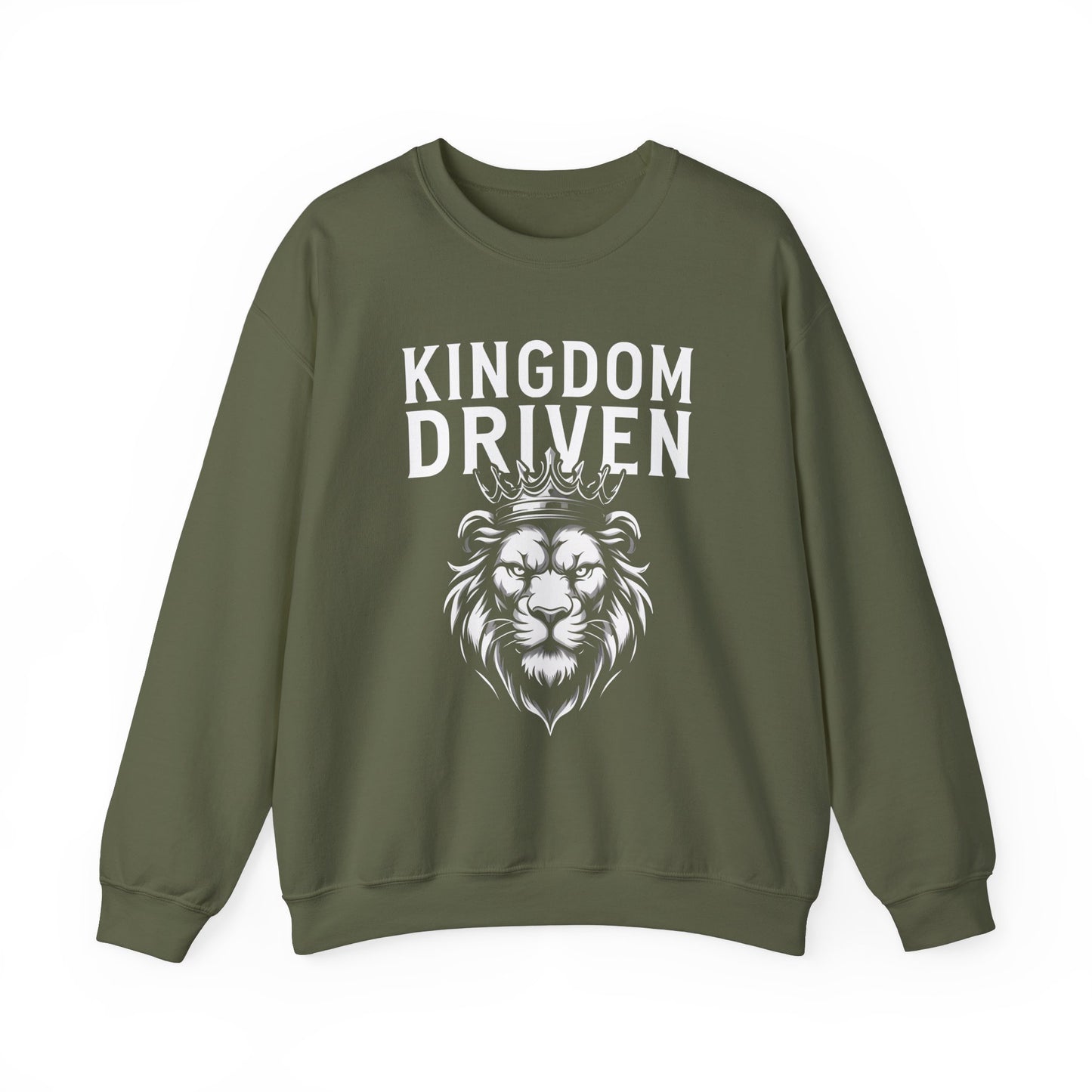 Kingdom Driven Crewneck Sweatshirt – Soft Fleece, Casual Comfort, Everyday Streetwear
