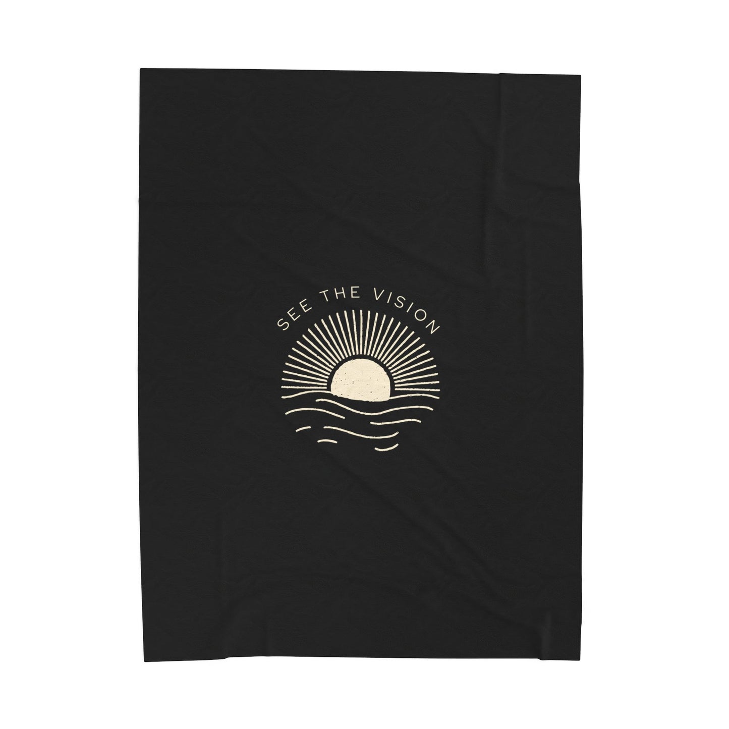 See the Vision Velveteen Plush Blanket – Ultra-Soft, Warm & Durable for Home & Gifts