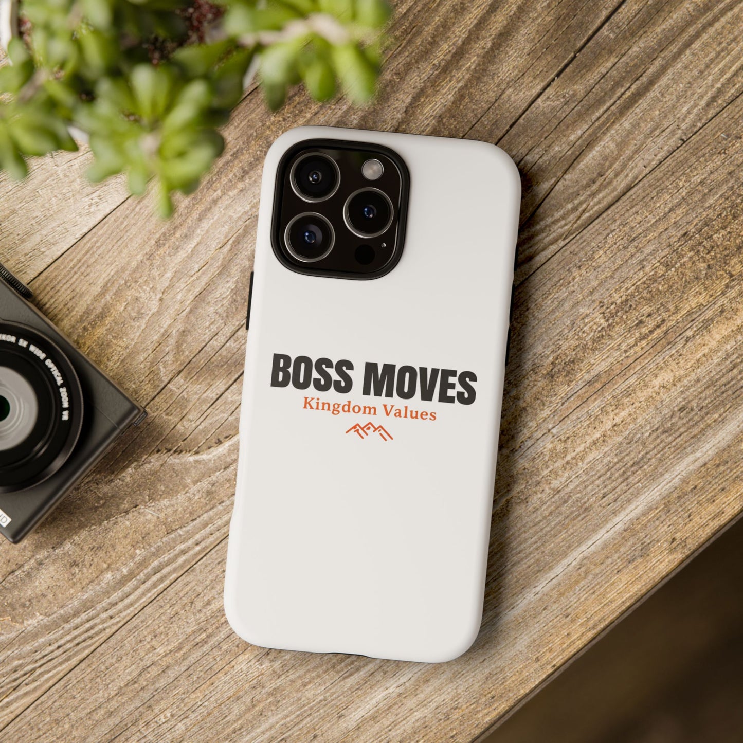 Boss Moves Phone Case - Kingdom Values Design for iPhone 12 to iPhone 16