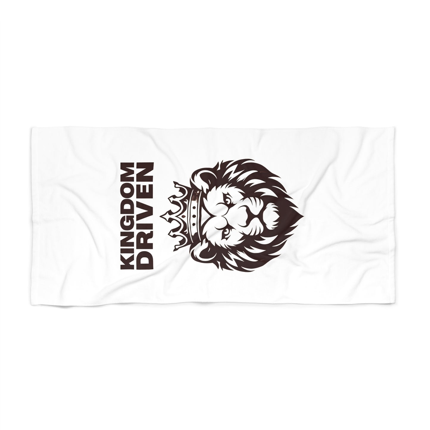Kingdom Driven Beach Towel β Soft & Absorbent Oversized Towel for Pool & Travel