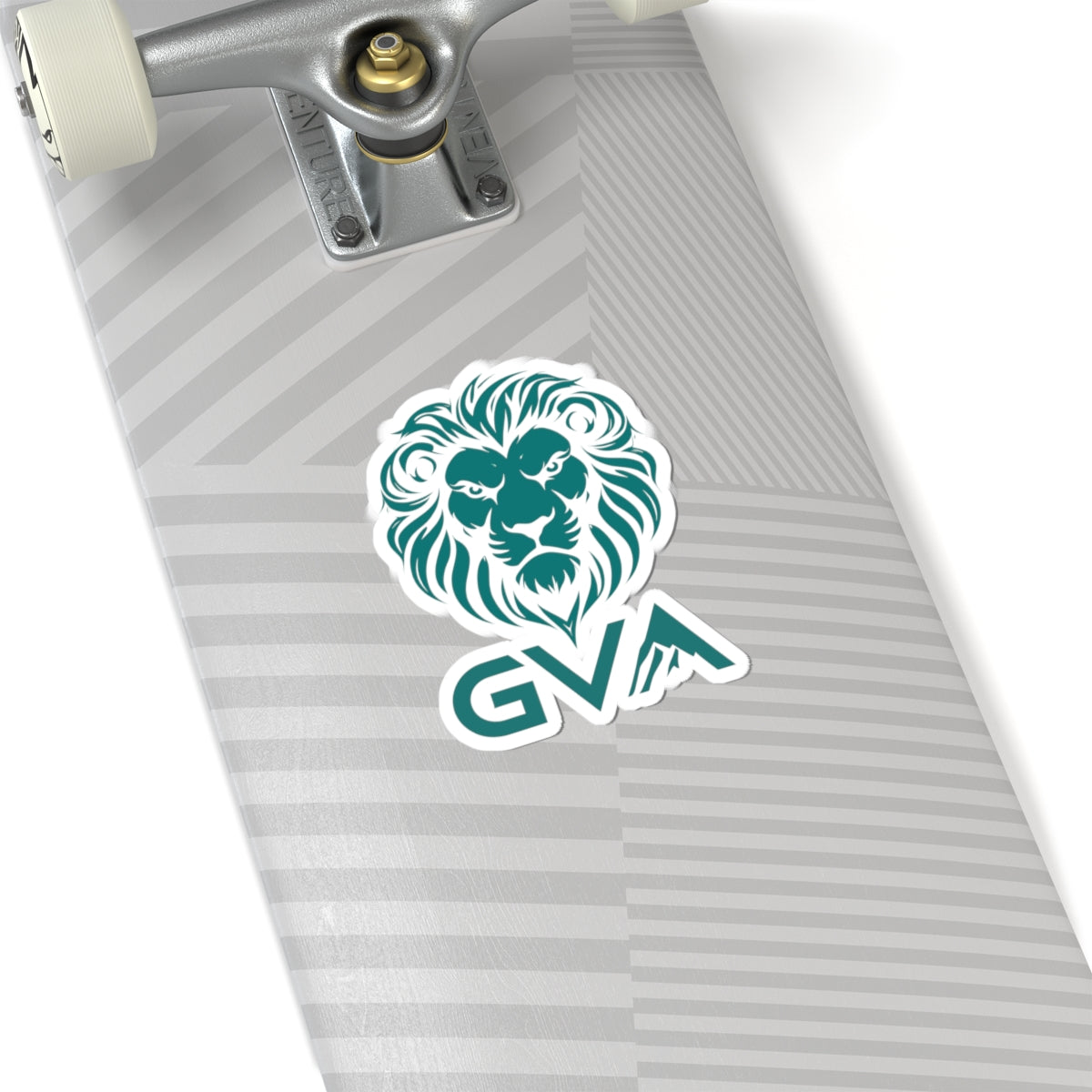 GVA Logo Sticker – Durable Kiss-Cut Design, Glossy Finish, Scratch-Resistant