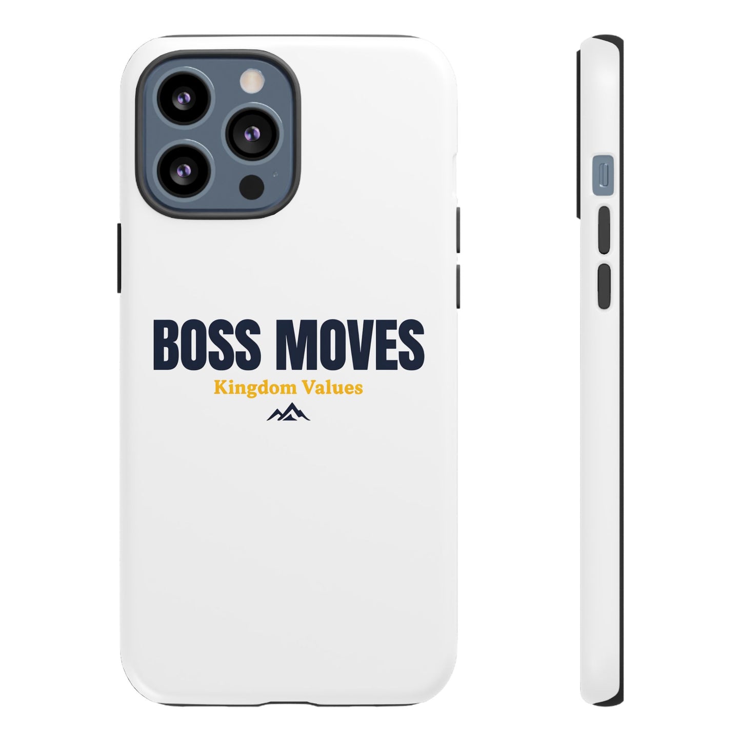 Boss Moves Phone Case - Kingdom Values Design for iPhone 12 to iPhone 16