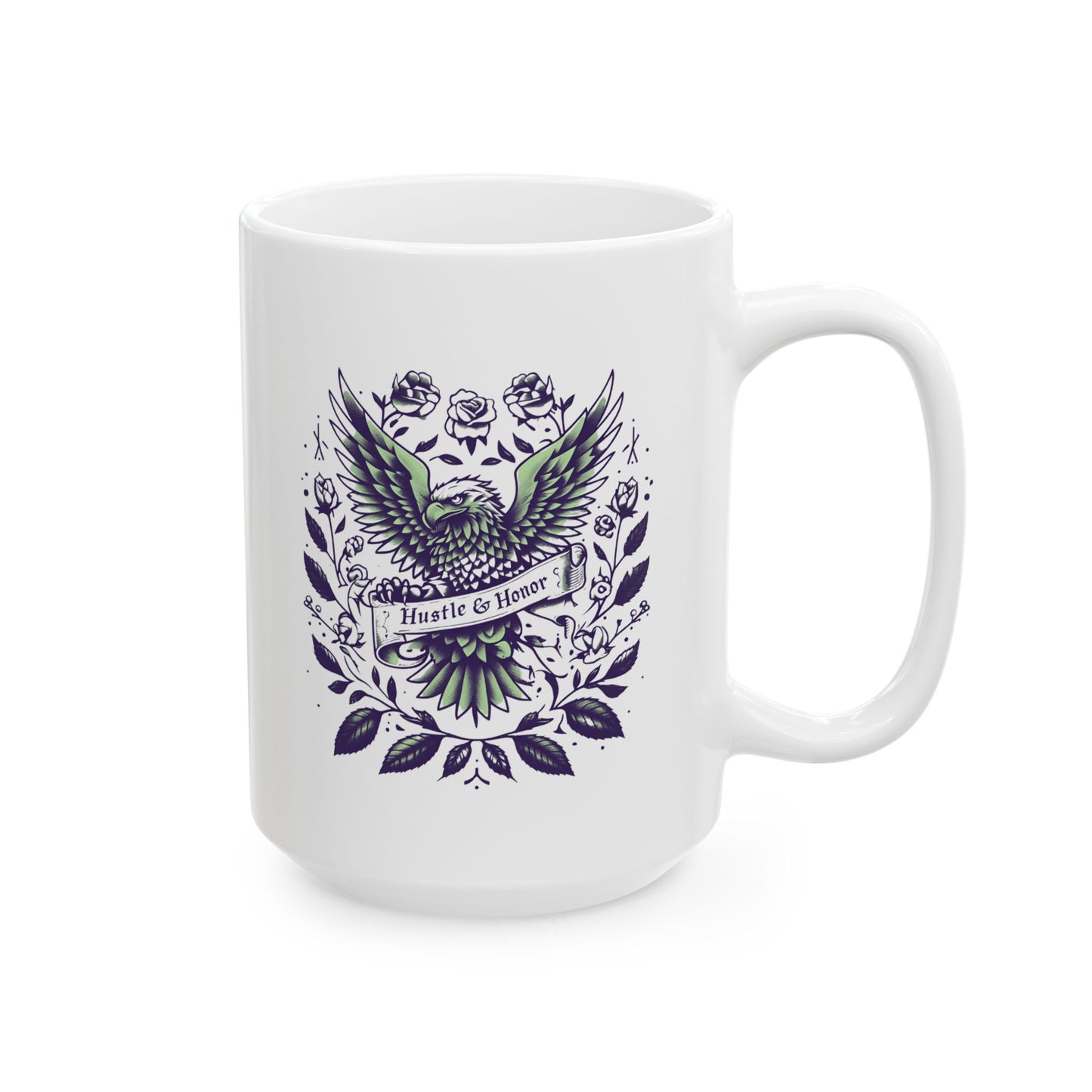 Inspiring Ceramic Mug – Glossy Finish, 11oz & 15oz, Dishwasher & Microwave Safe