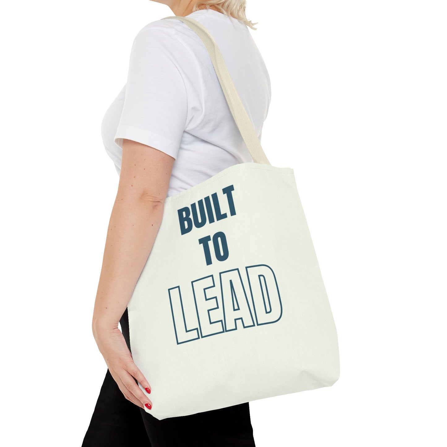 Built to Lead Durable Everyday Tote Bag – Spacious, Lightweight & Versatile for Work, Gym & Travel