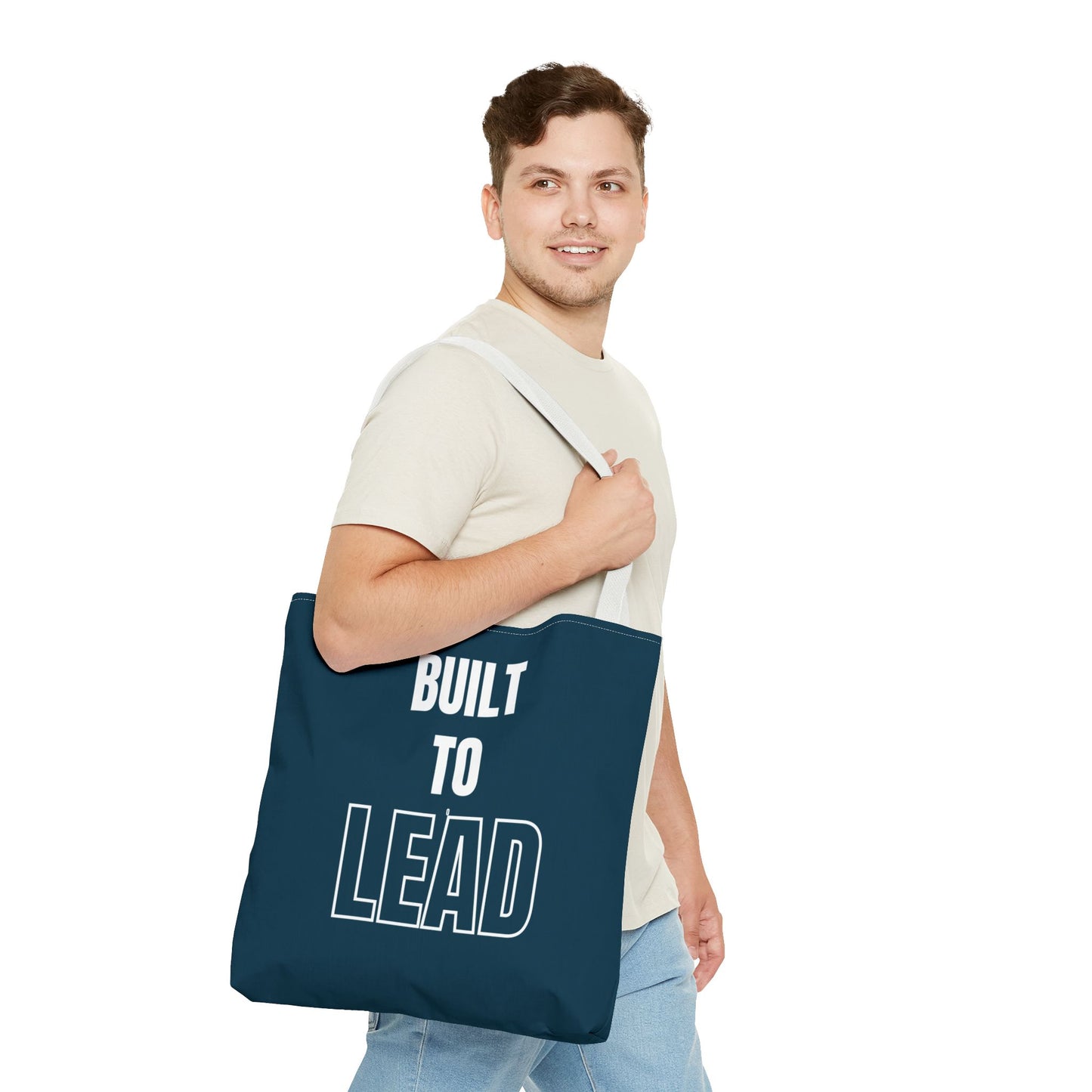 Built to Lead Durable Everyday Tote Bag – Spacious, Lightweight & Versatile for Work, Gym & Travel