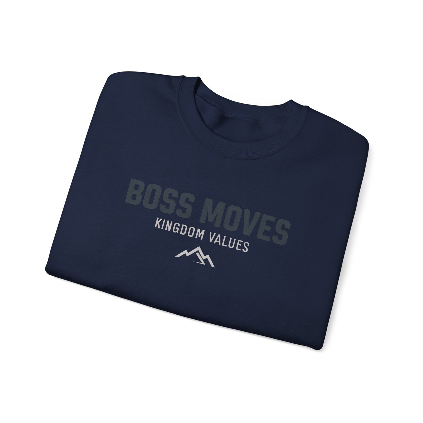 Boss Moves Crewneck Sweatshirt – Soft & Cozy Unisex Pullover for Casual & Streetwear Style