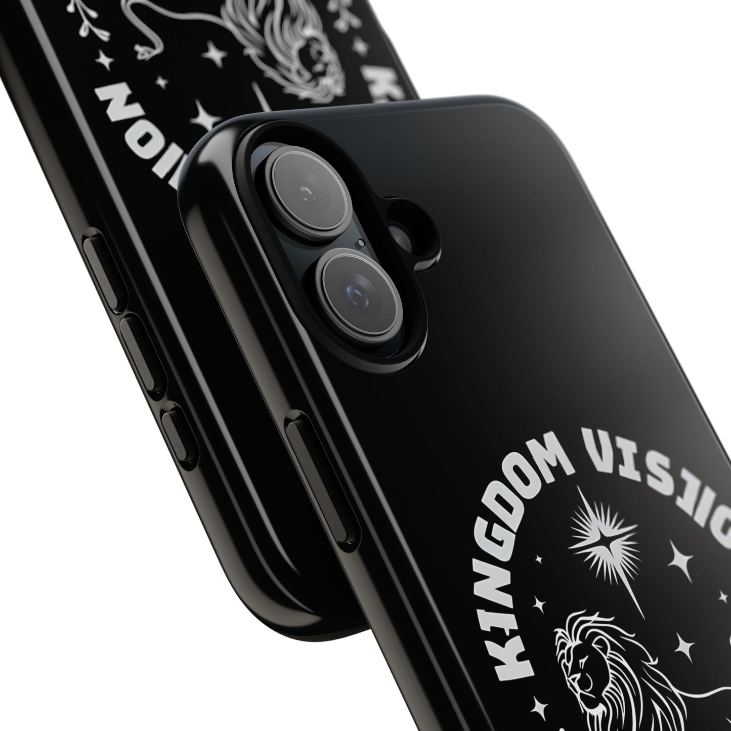 Kingdom Vision Phone Case - Inspirational Lion Design for iPhone 12 to iPhone 16