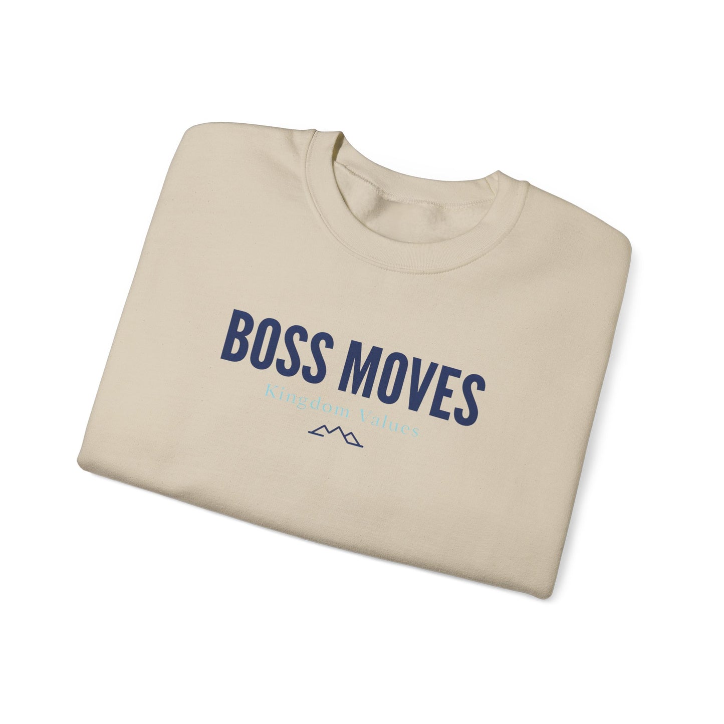 Boss Moves Crewneck Sweatshirt – Soft & Cozy Unisex Pullover for Casual & Streetwear Style