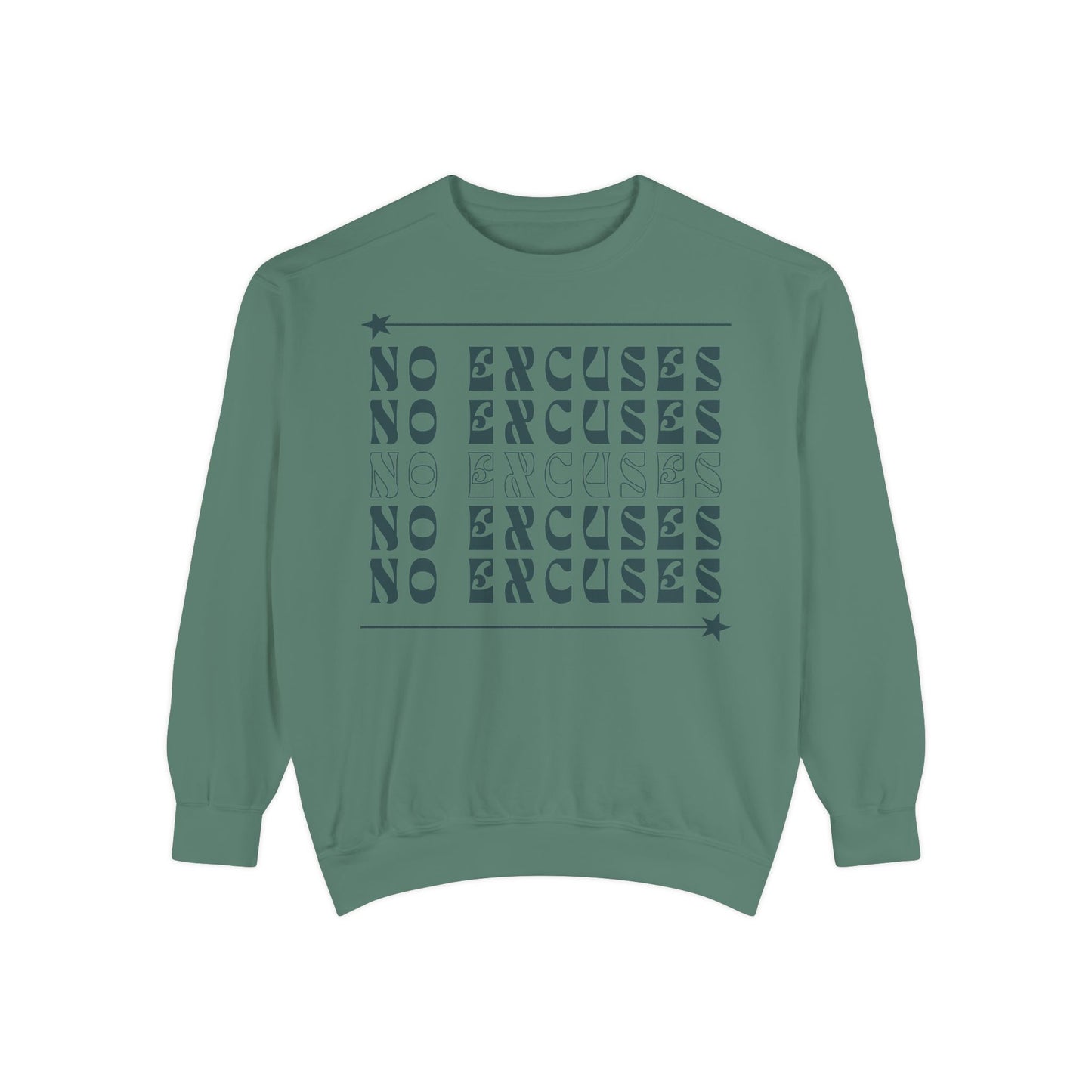 No Excuses Unisex Heavyweight Sweatshirt – Soft, Warm & Durable for Everyday Comfort