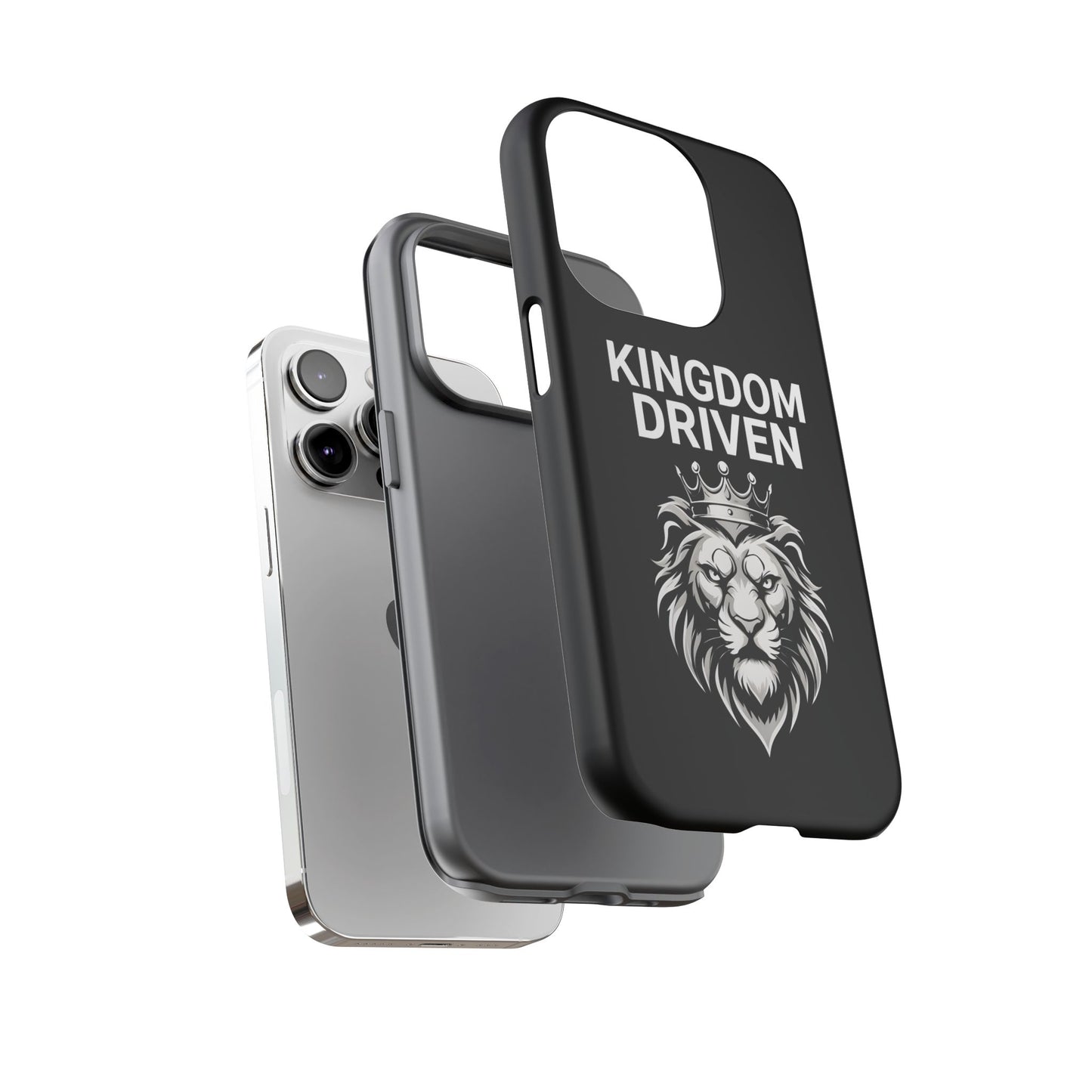 Kingdom Driven Phone Case - Royal Lion Design for iPhone 12 to iPhone 16