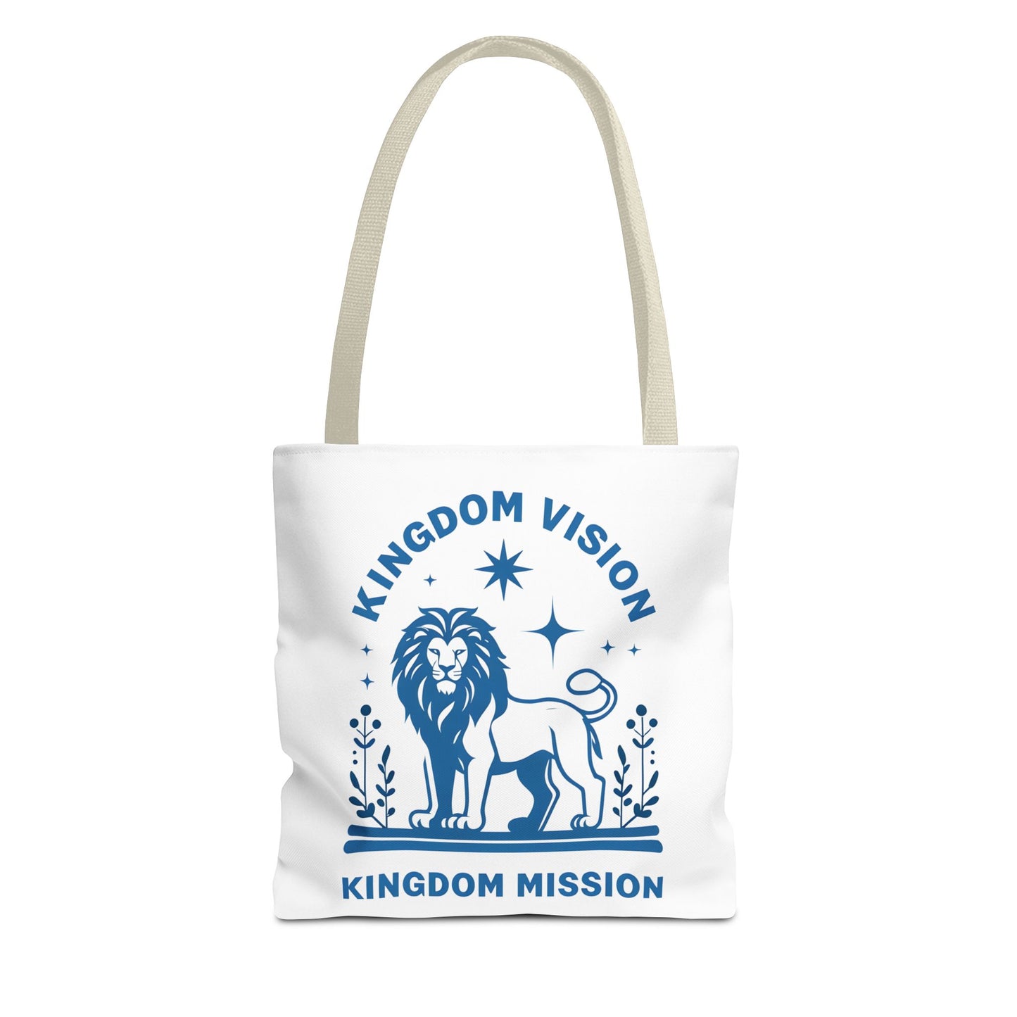 Kingdom Vision Lion Tote Bag β Durable Canvas Bag with Bold & Empowering Design