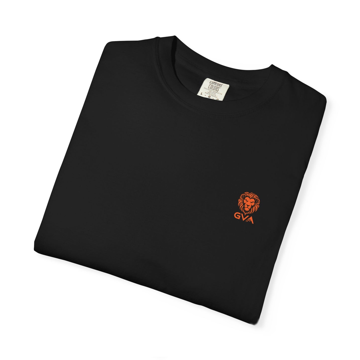 Good Vibes Alpha Orange Unisex Garment-Dyed T-Shirt – Casual Everyday Fit, Streetwear Vibes, Soft Cotton