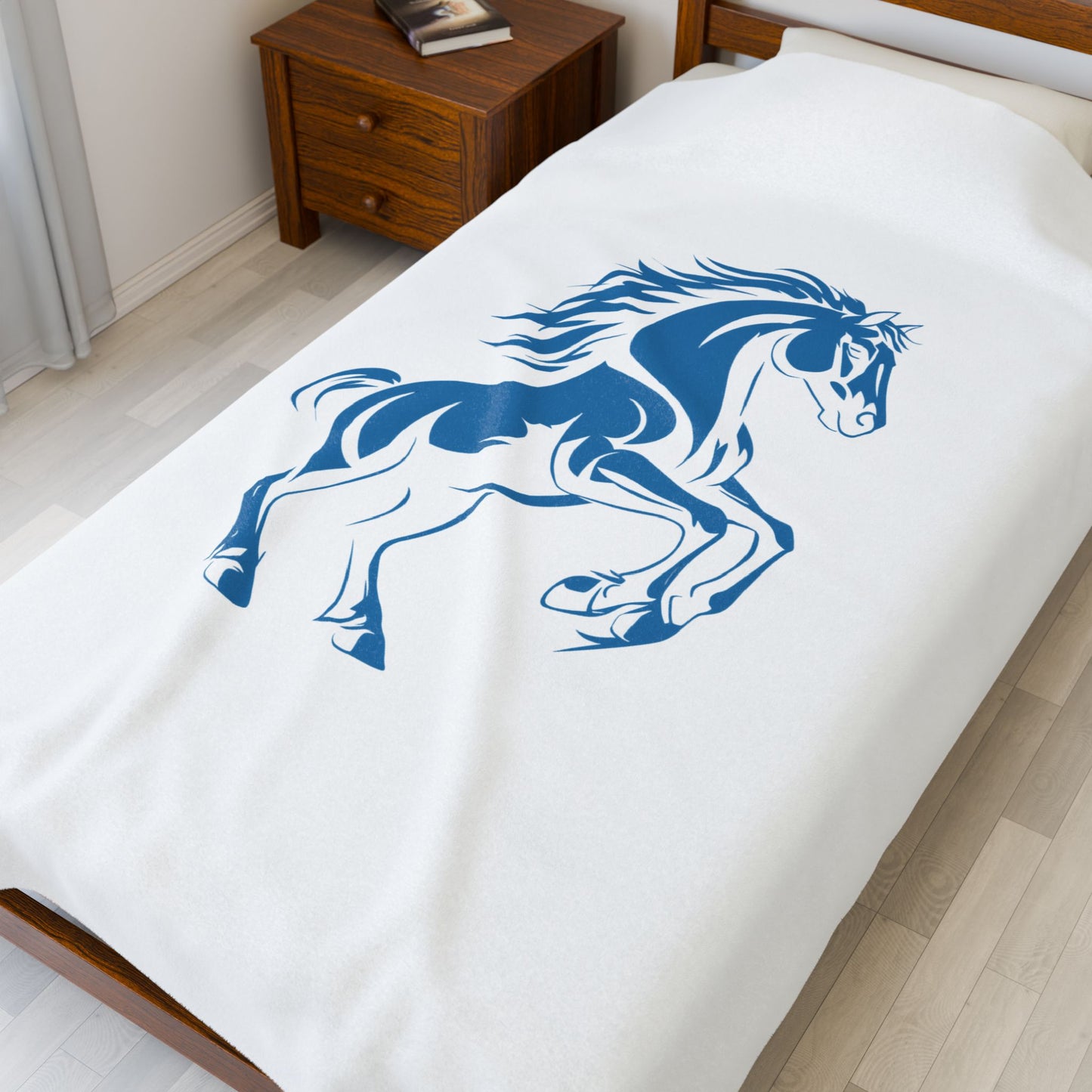 GVA Spirit Animal Velveteen Plush Blanket – Ultra-Soft, Warm & Durable for Home & Gifts