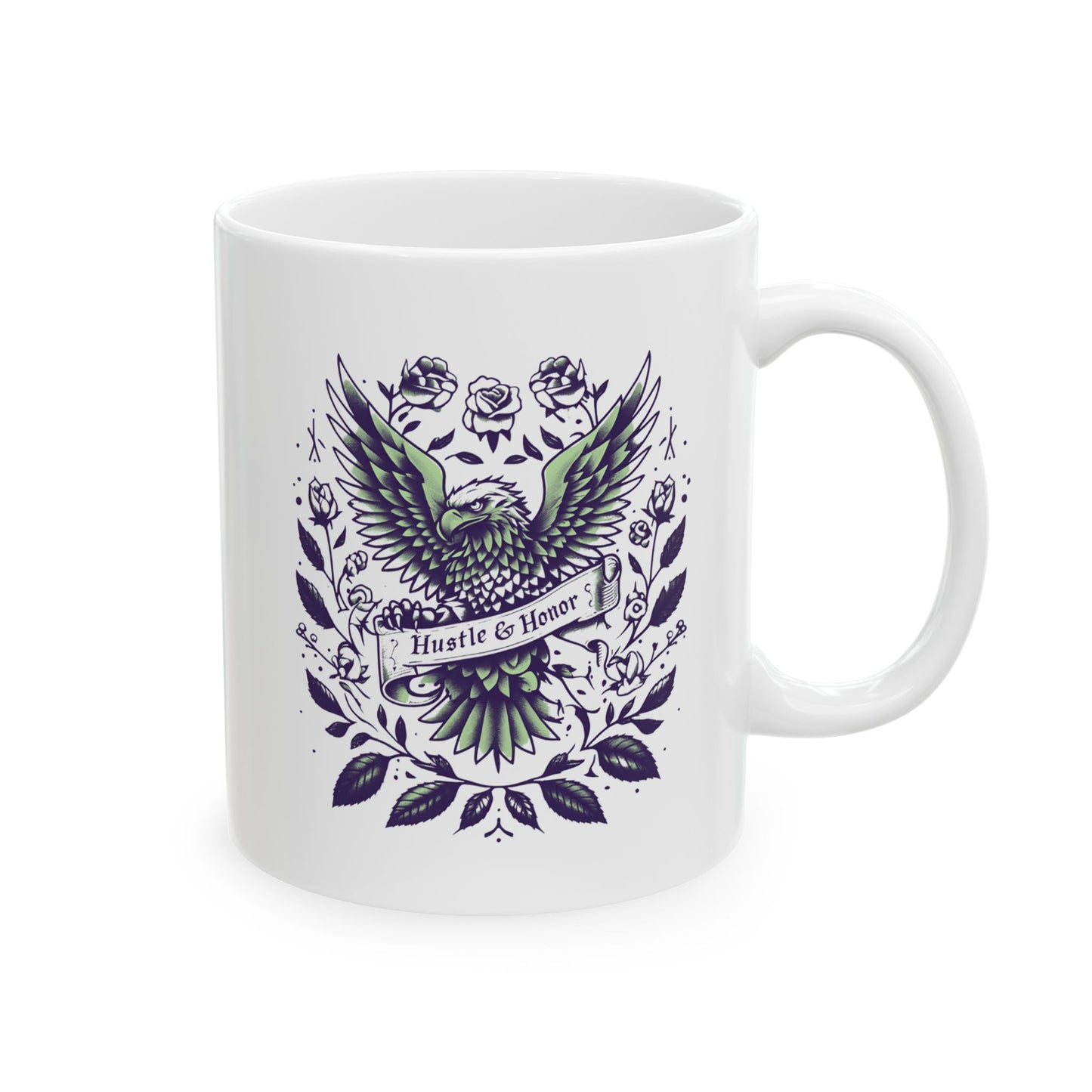 Inspiring Ceramic Mug – Glossy Finish, 11oz & 15oz, Dishwasher & Microwave Safe