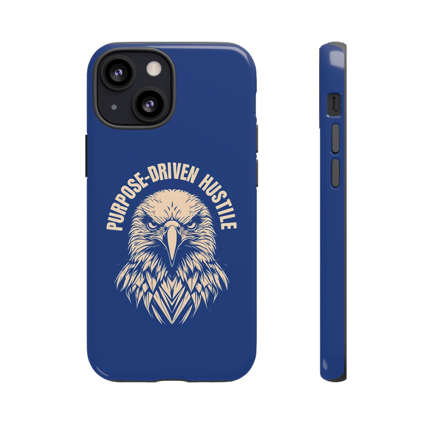 Purpose-Driven Hustle Phone Case - Eagle Design for iPhone 12 to iPhone 16