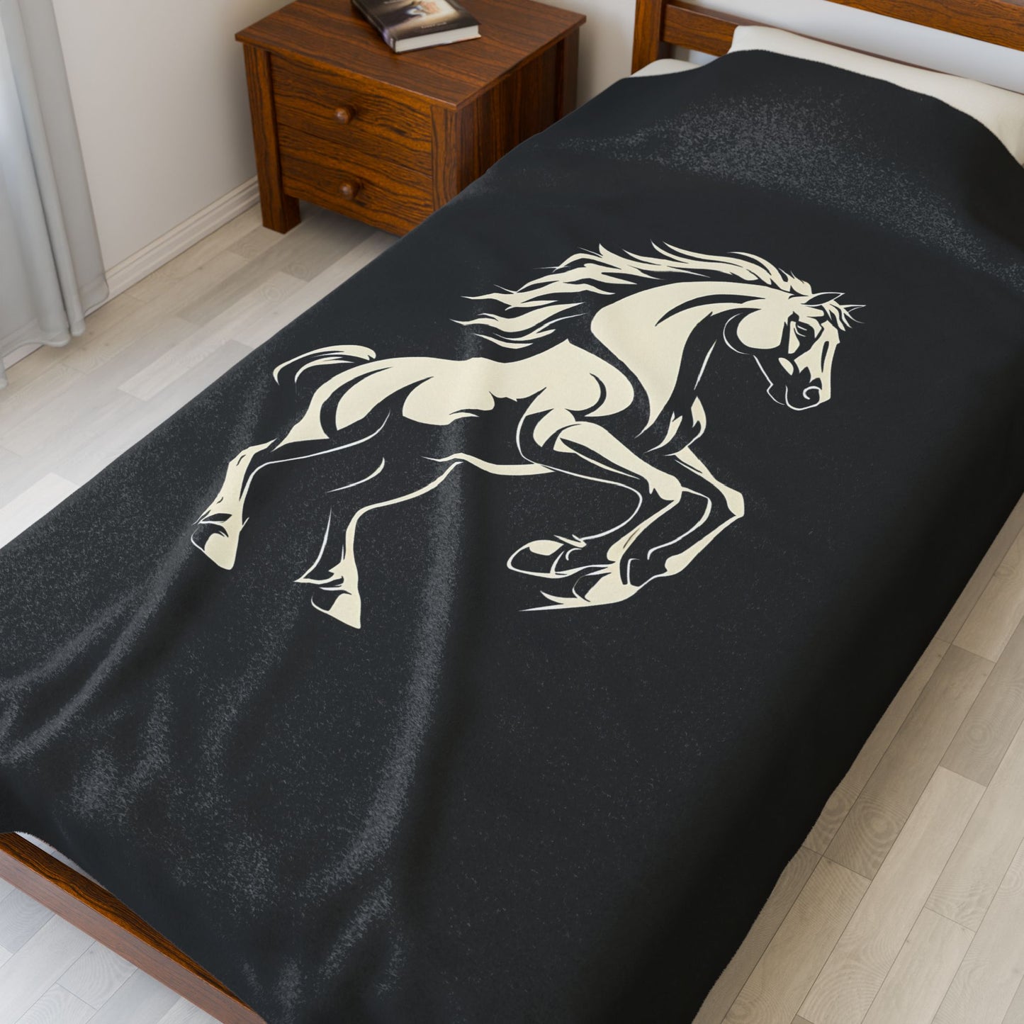 GVA Spirit Animal Velveteen Plush Blanket – Ultra-Soft, Warm & Durable for Home & Gifts