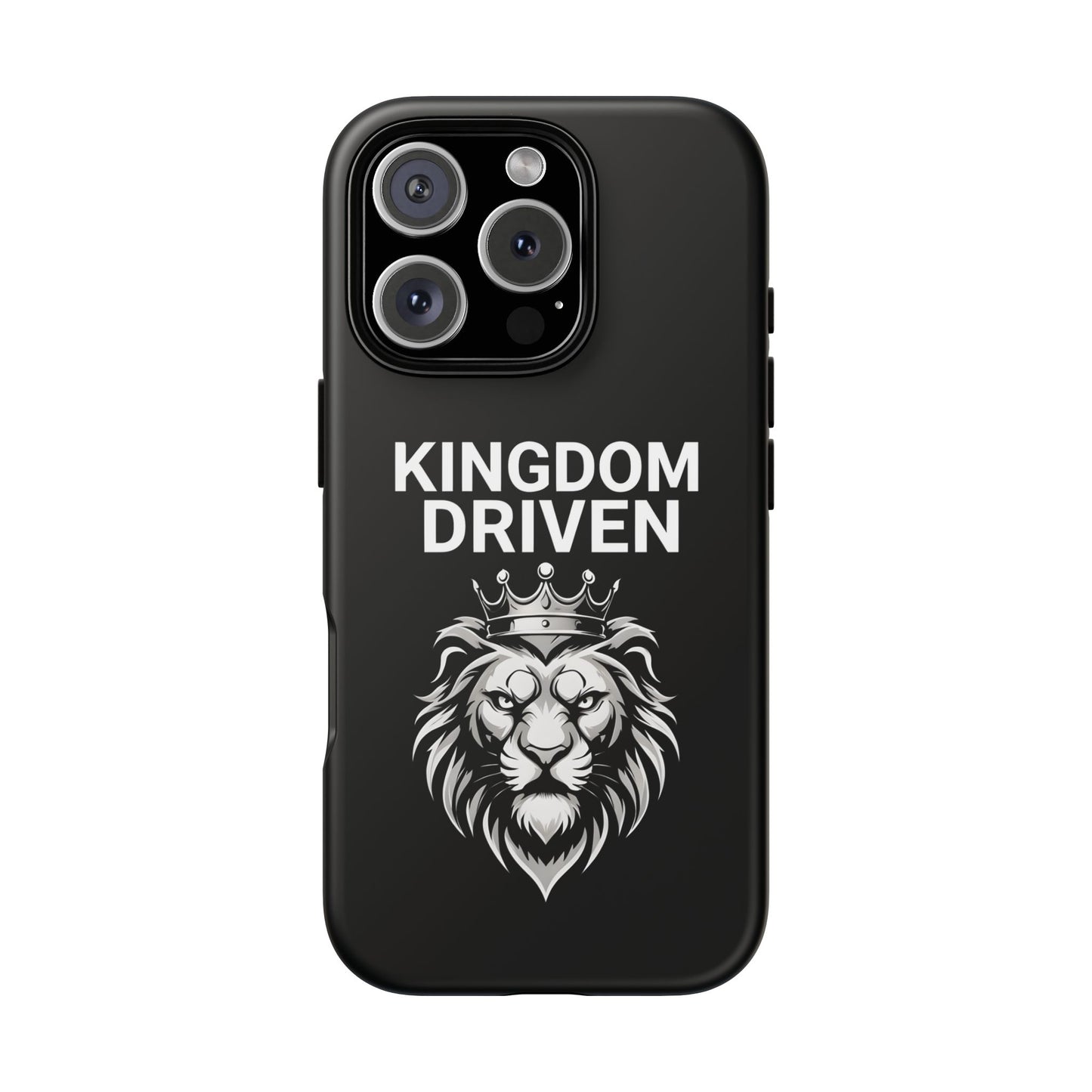 Kingdom Driven Phone Case - Royal Lion Design for iPhone 12 to iPhone 16