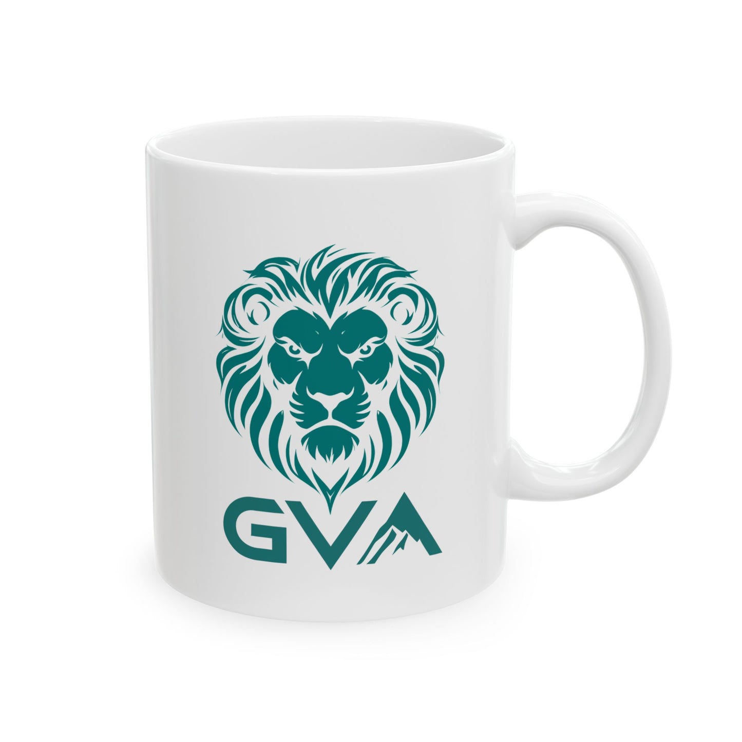GVA Ceramic Mug – Glossy Finish, 11oz & 15oz, Dishwasher & Microwave Safe