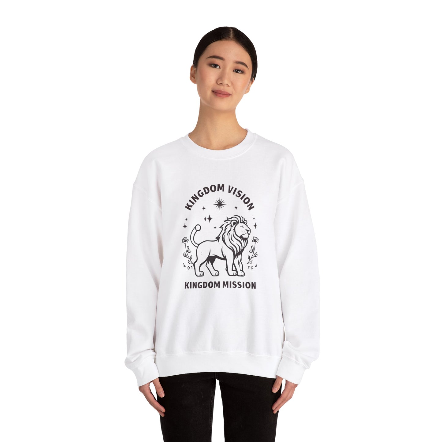 Kingdom Vision Crewneck Sweatshirt – Soft Fleece, Cozy Fit, Everyday Streetwear