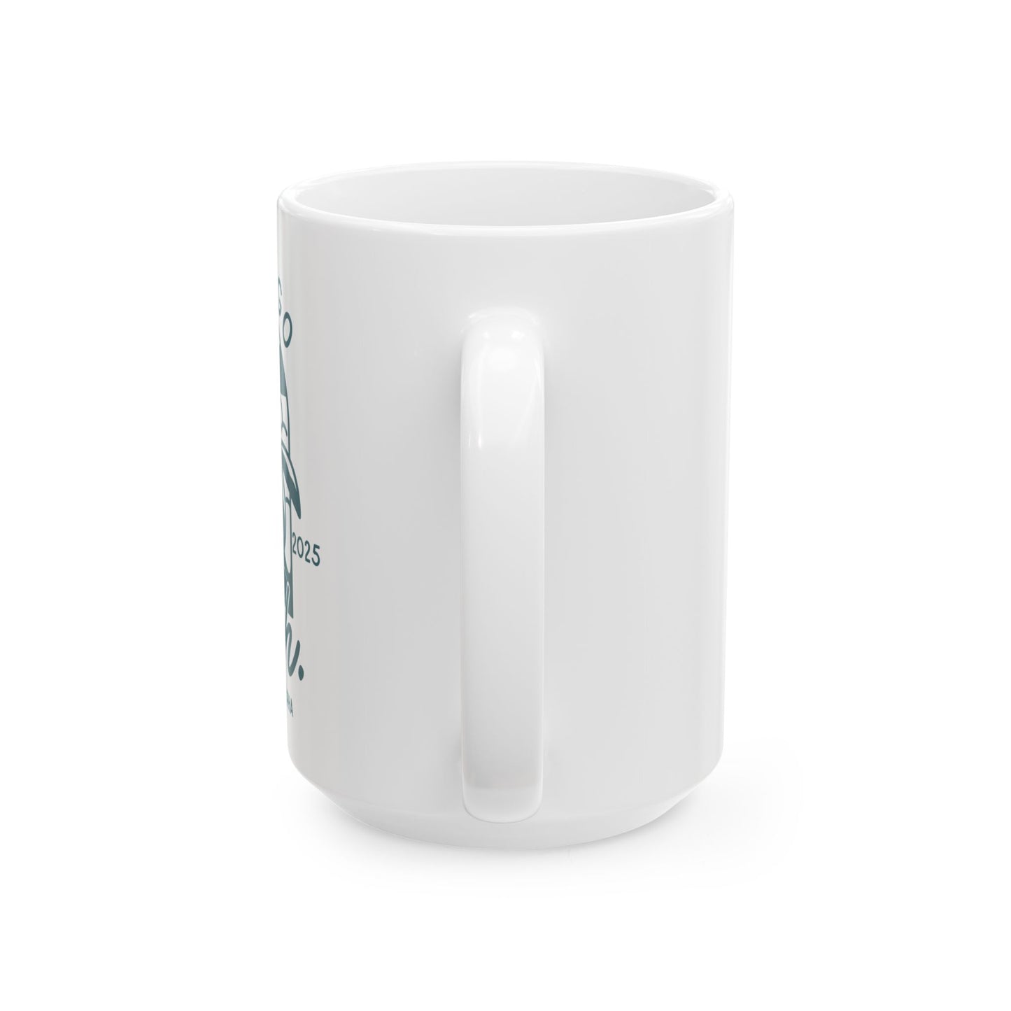 Ceramic Coffee Mug, Time To Go To The Beach (TOW) | Gift for Coffee Lovers, Office Decor,