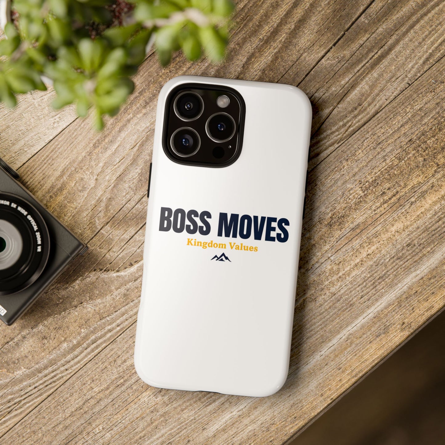Boss Moves Phone Case - Kingdom Values Design for iPhone 12 to iPhone 16